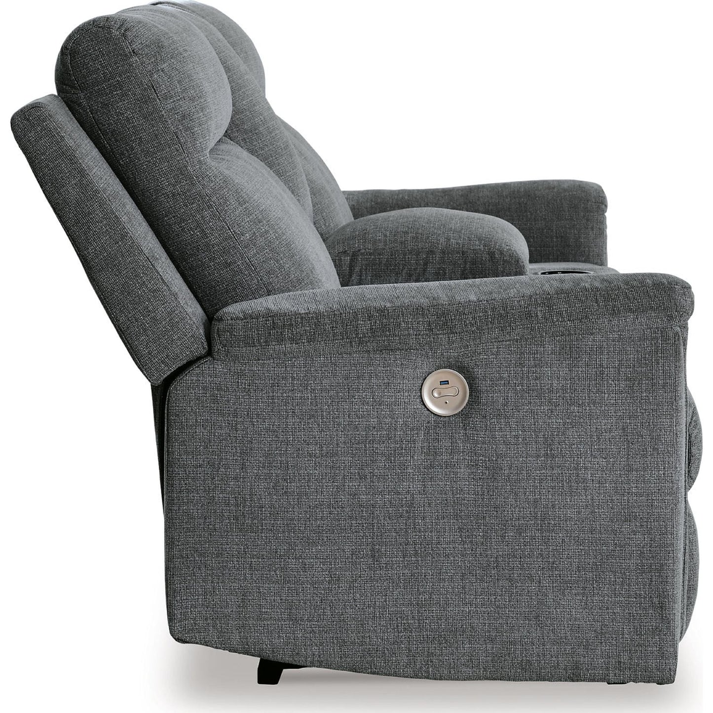 Causeuse inclinable électrique Barnsana avec console
