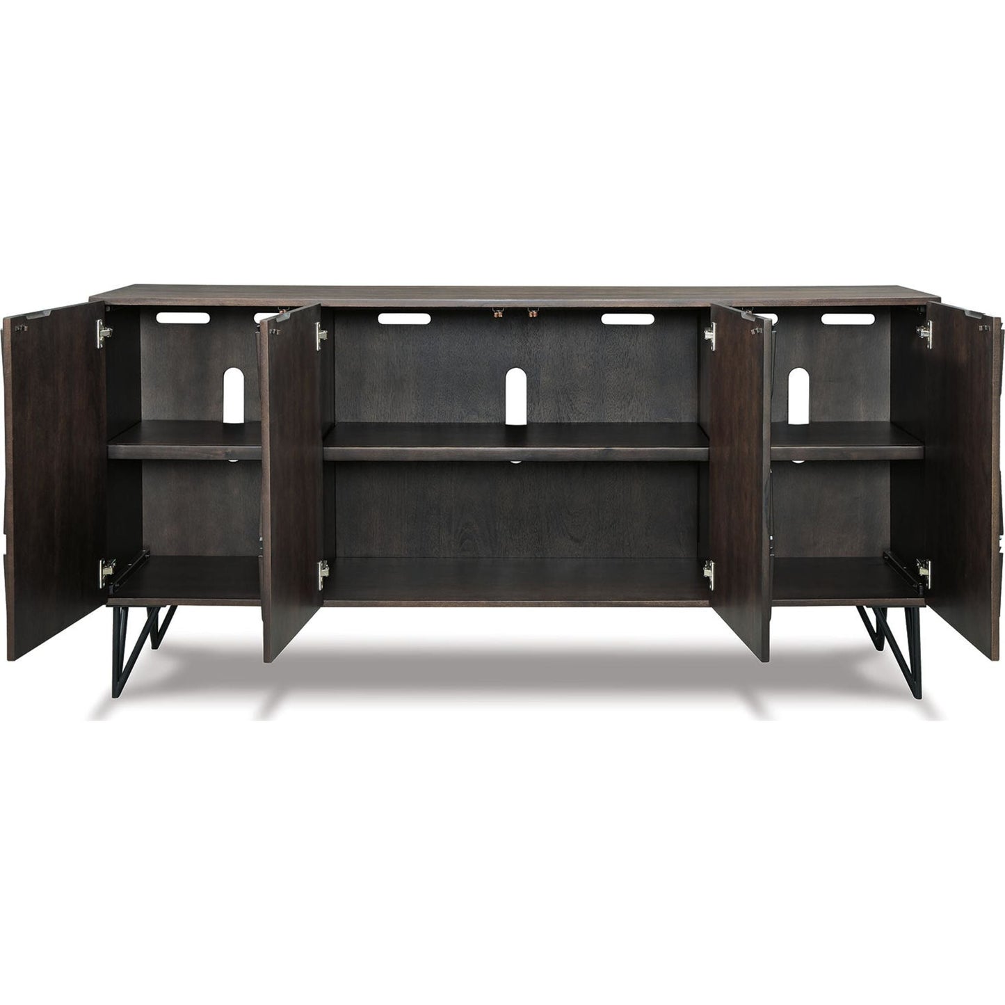Meuble TV Chasinfield - Marron foncé