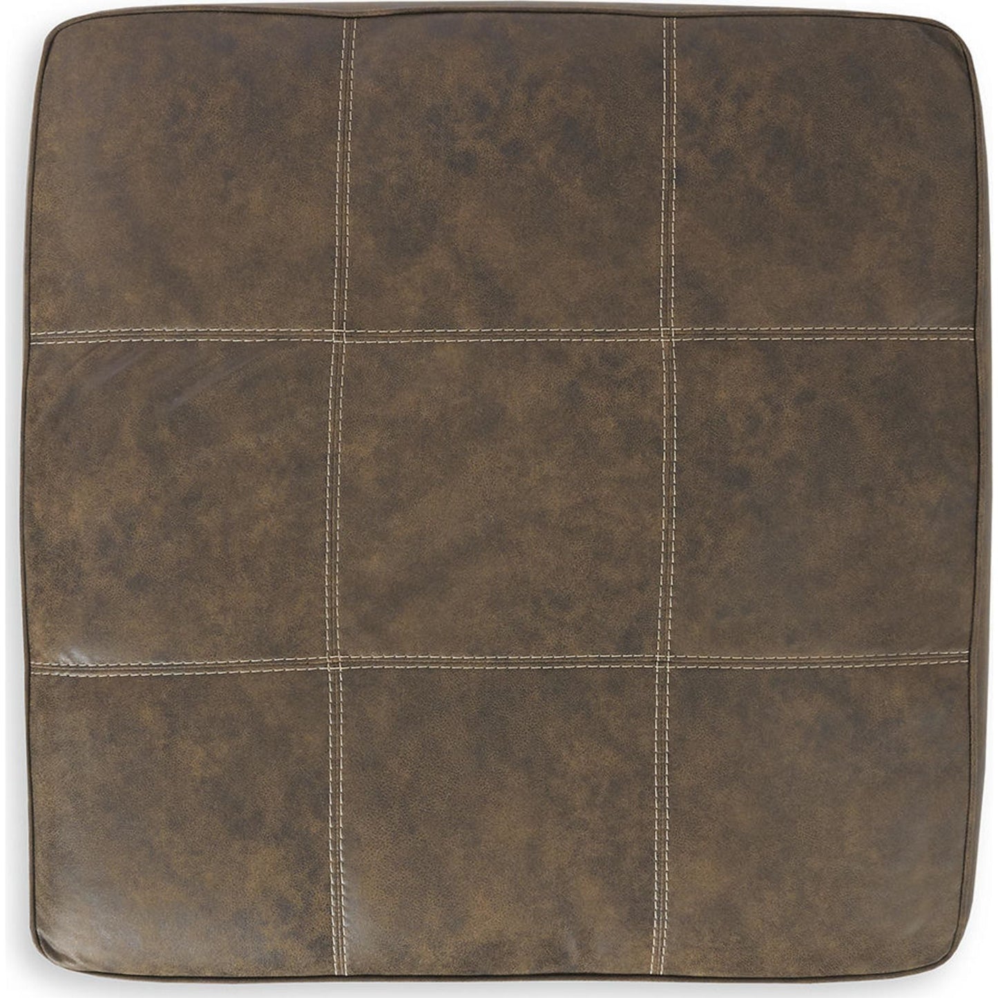 Pouf d'appoint surdimensionné en abalone - Chocolat