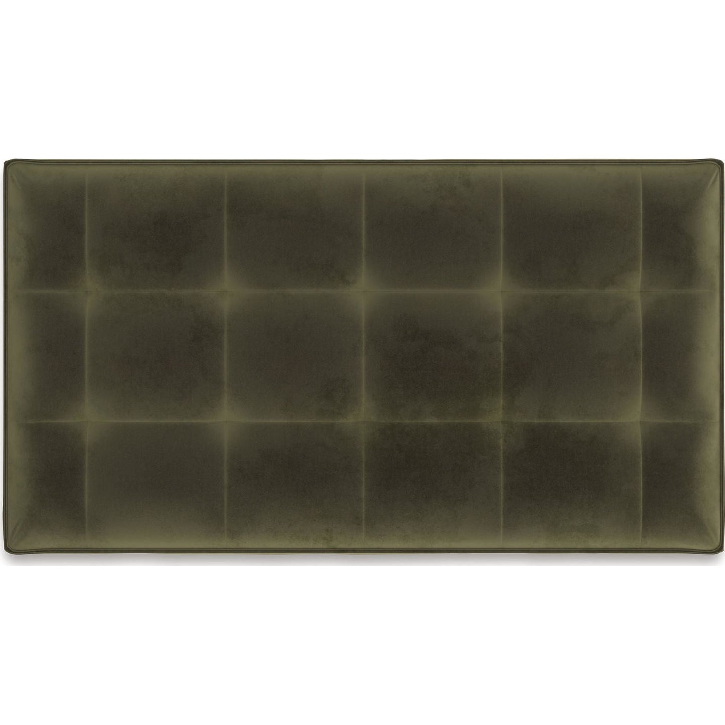 Pouf d'appoint surdimensionné Caspian-Town - Olive