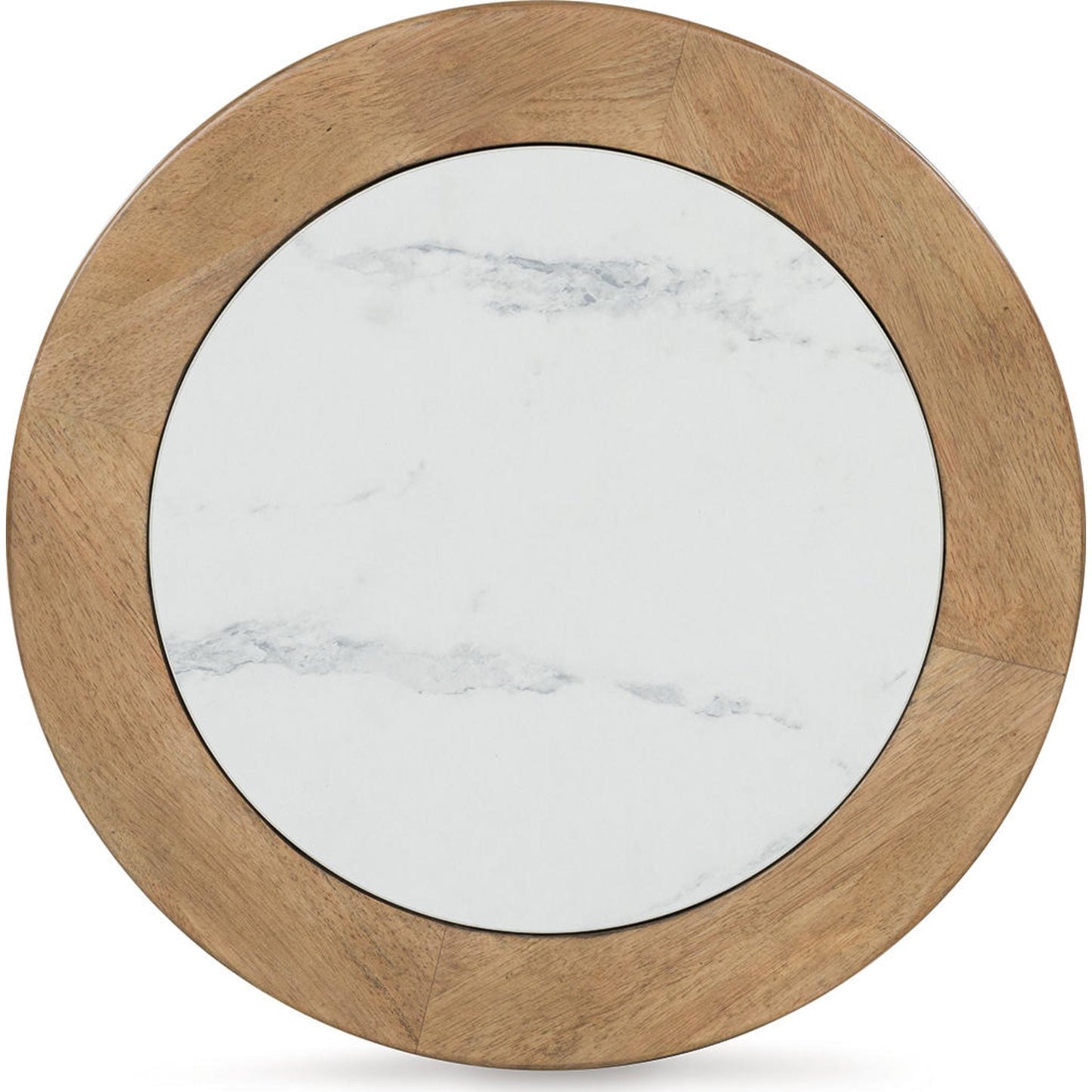 Table d'appoint Camdill - Marron clair/blanc