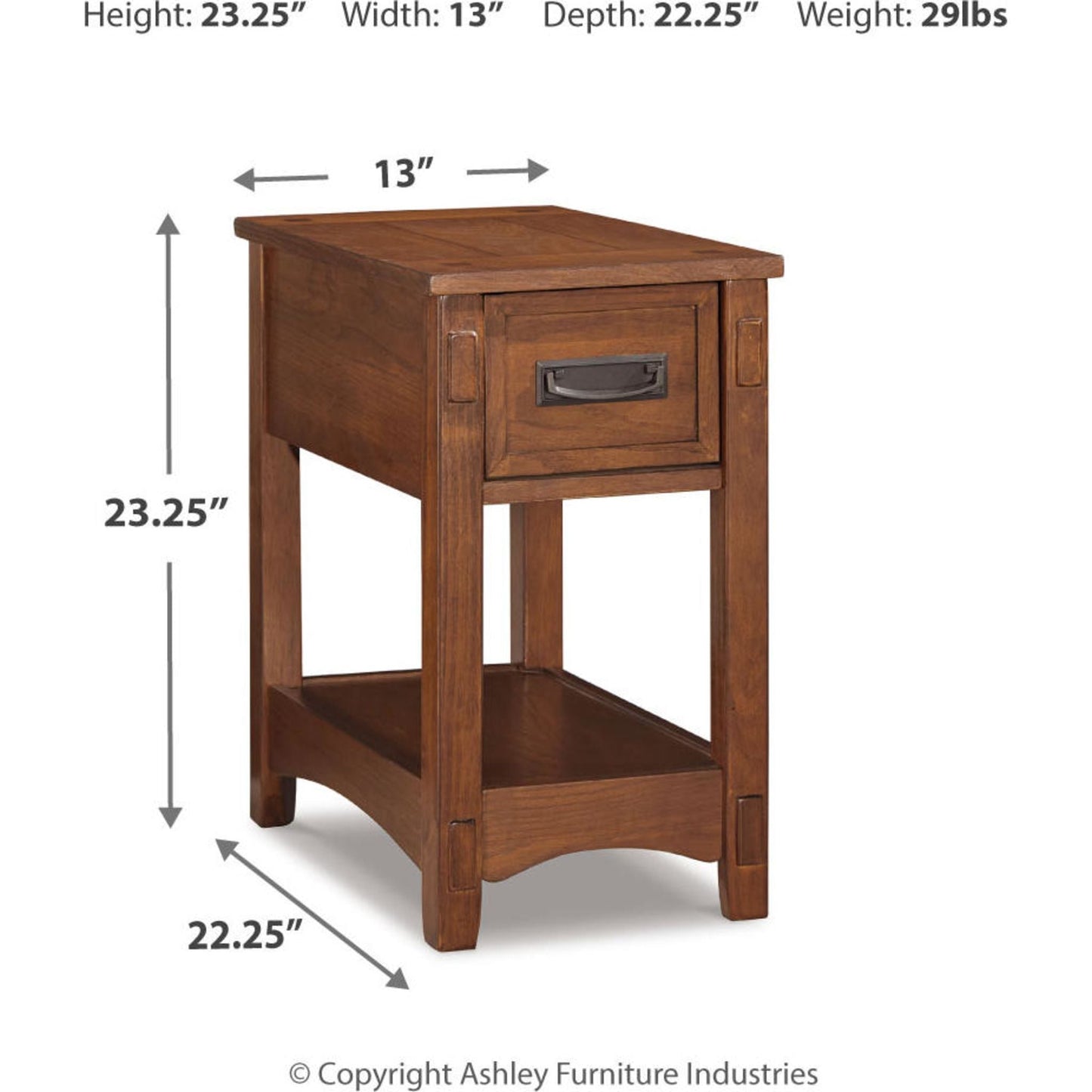 Table d'appoint Breegin - Marron
