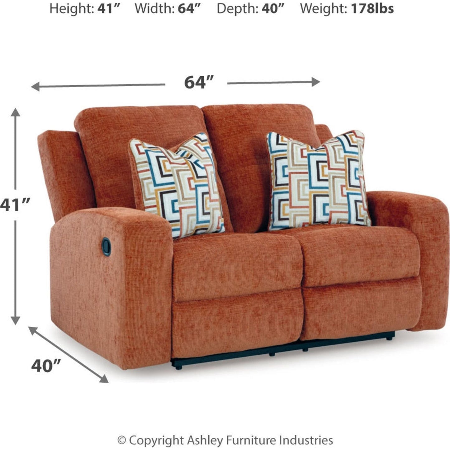Causeuse inclinable Danum