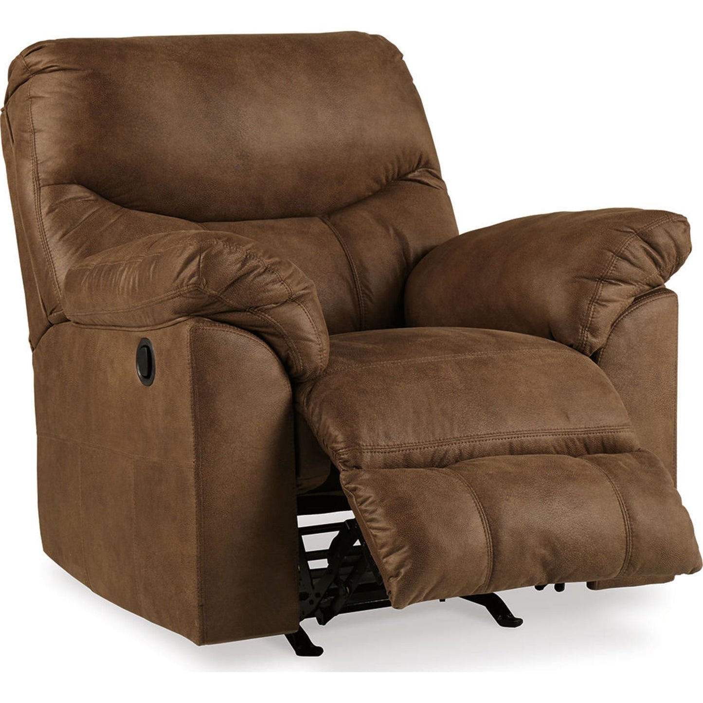 Fauteuil berçant et inclinable Boxberg - écorce