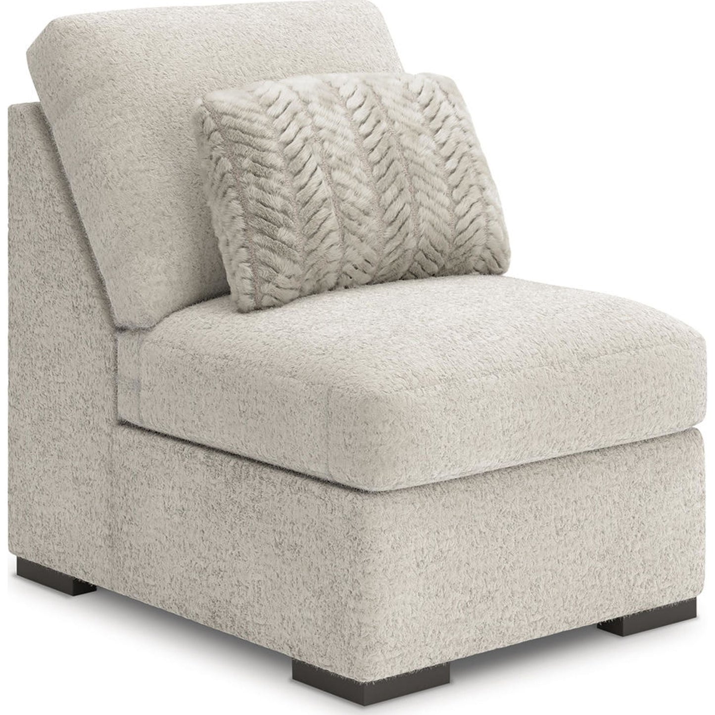 Canapé modulable Cuddle Plush 8 pièces avec poufs - Arctic
