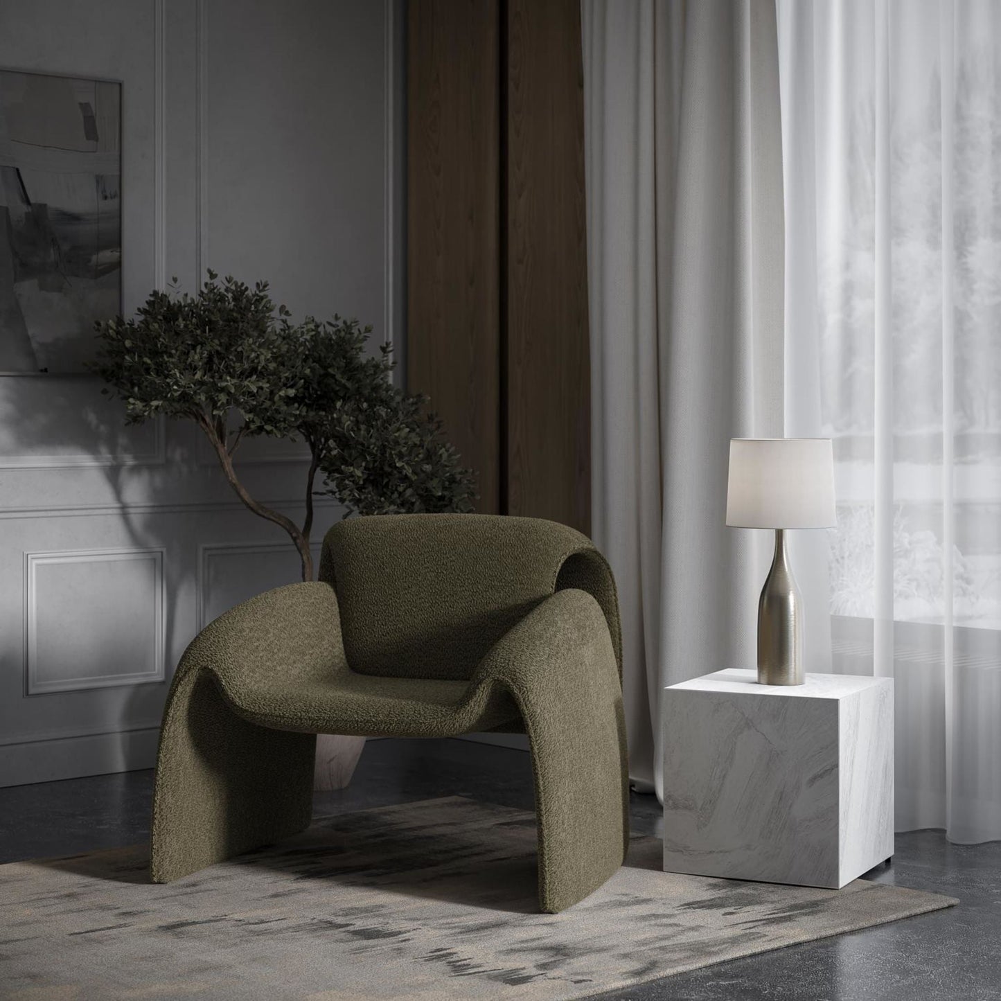 Fauteuil d'appoint Dolce - Forêt
