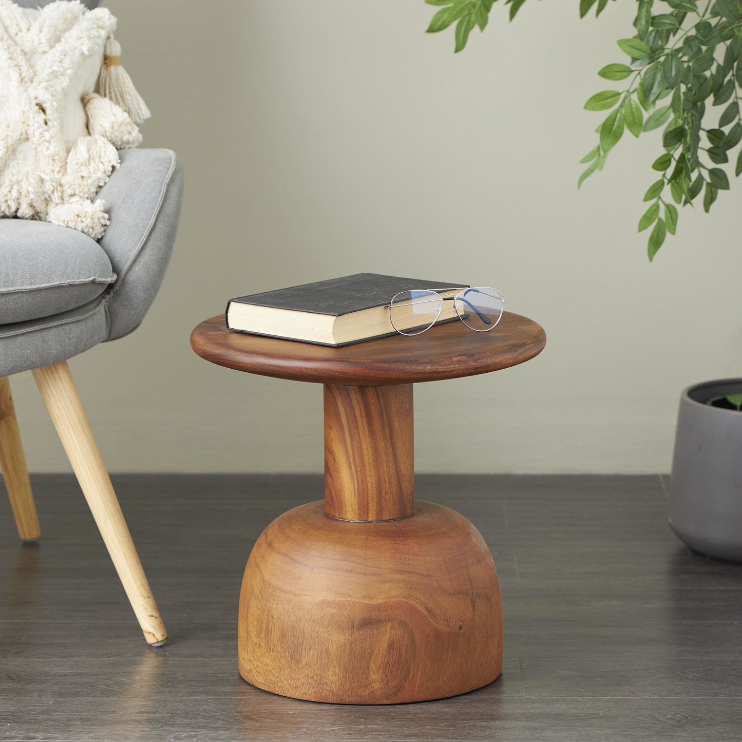 Table d'appoint Chiquita - Marron
