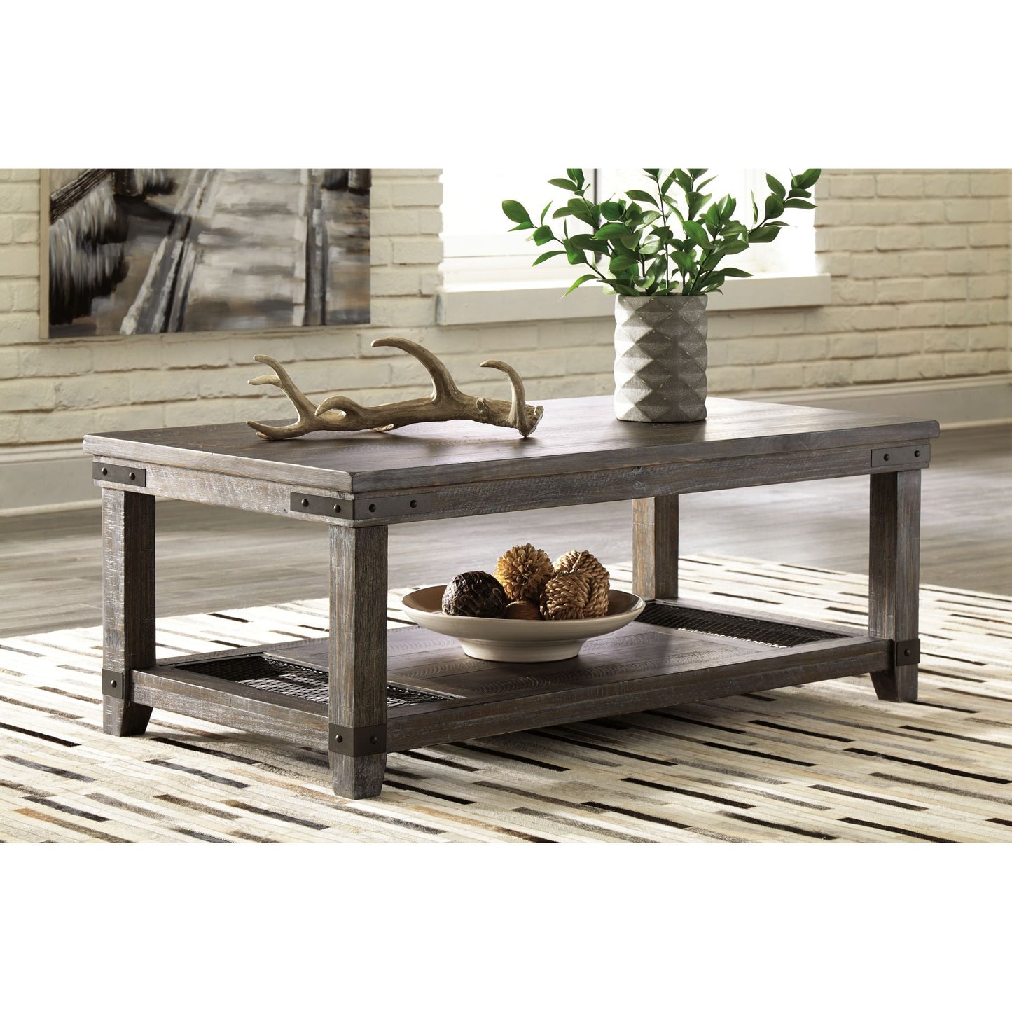 Table basse Bleeker - Marron
