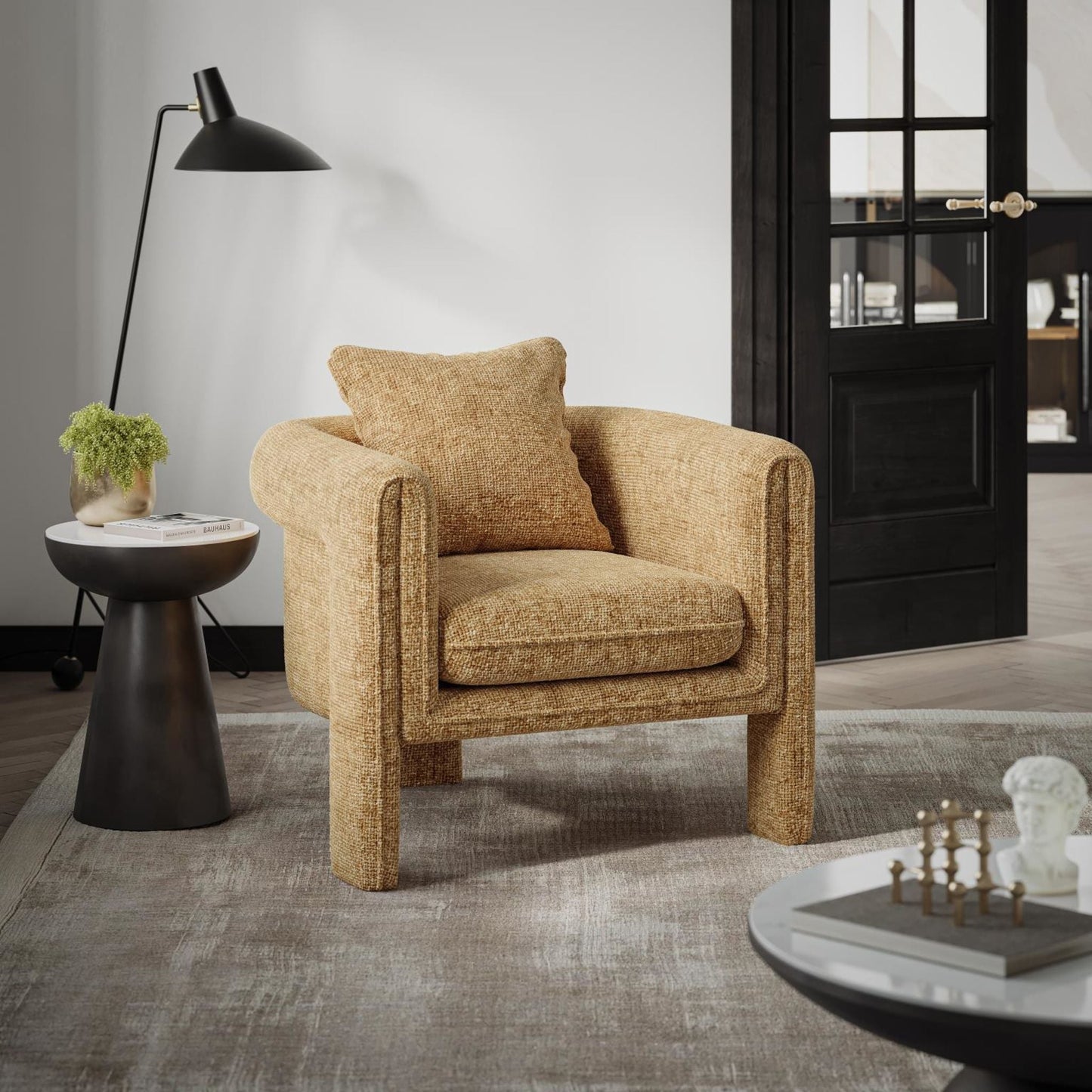 Fauteuil d'appoint Adley - Ambre