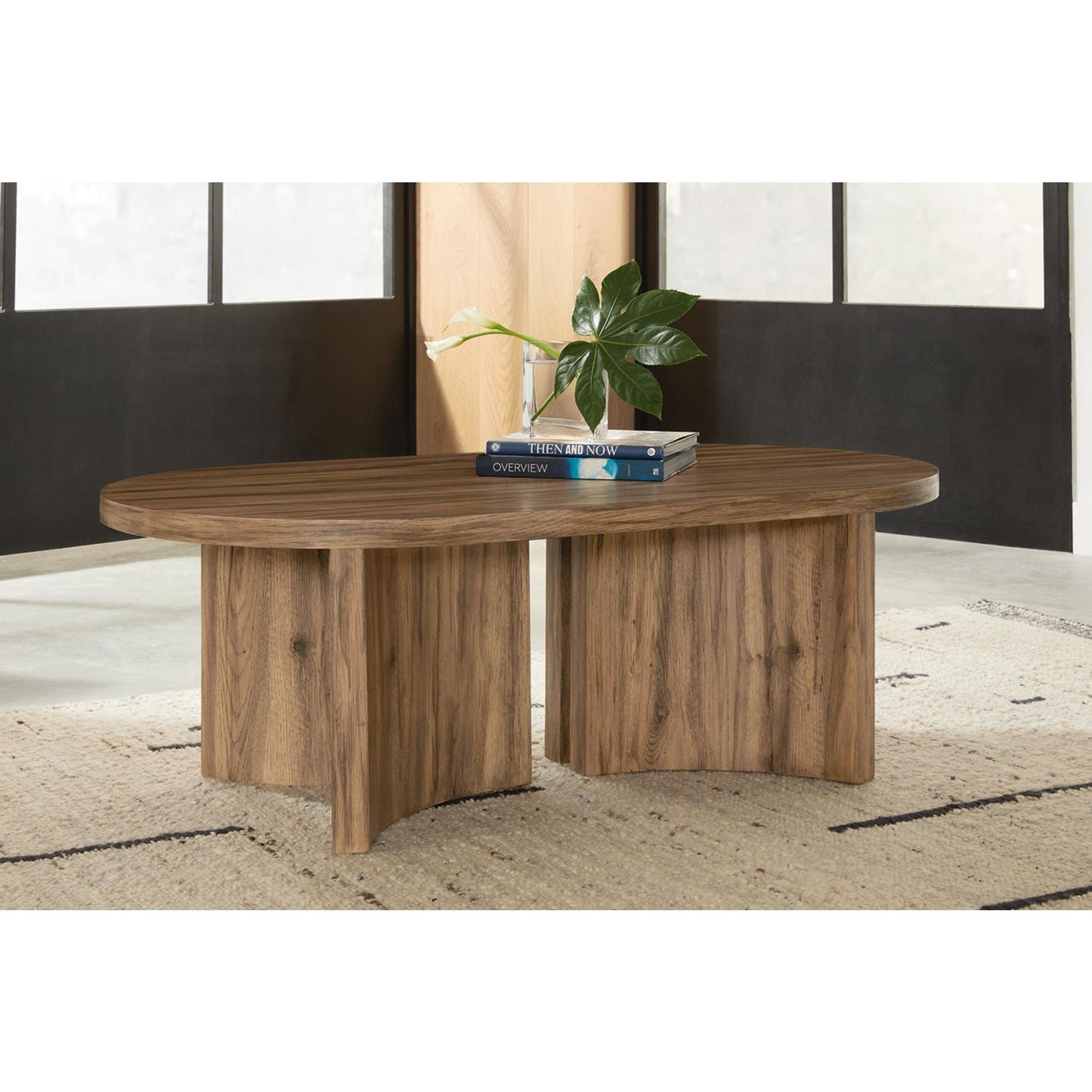 Table basse Austanny - Marron chaud