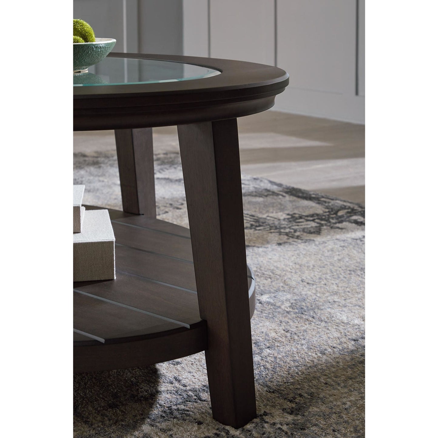 Table basse Celamar - Marron foncé