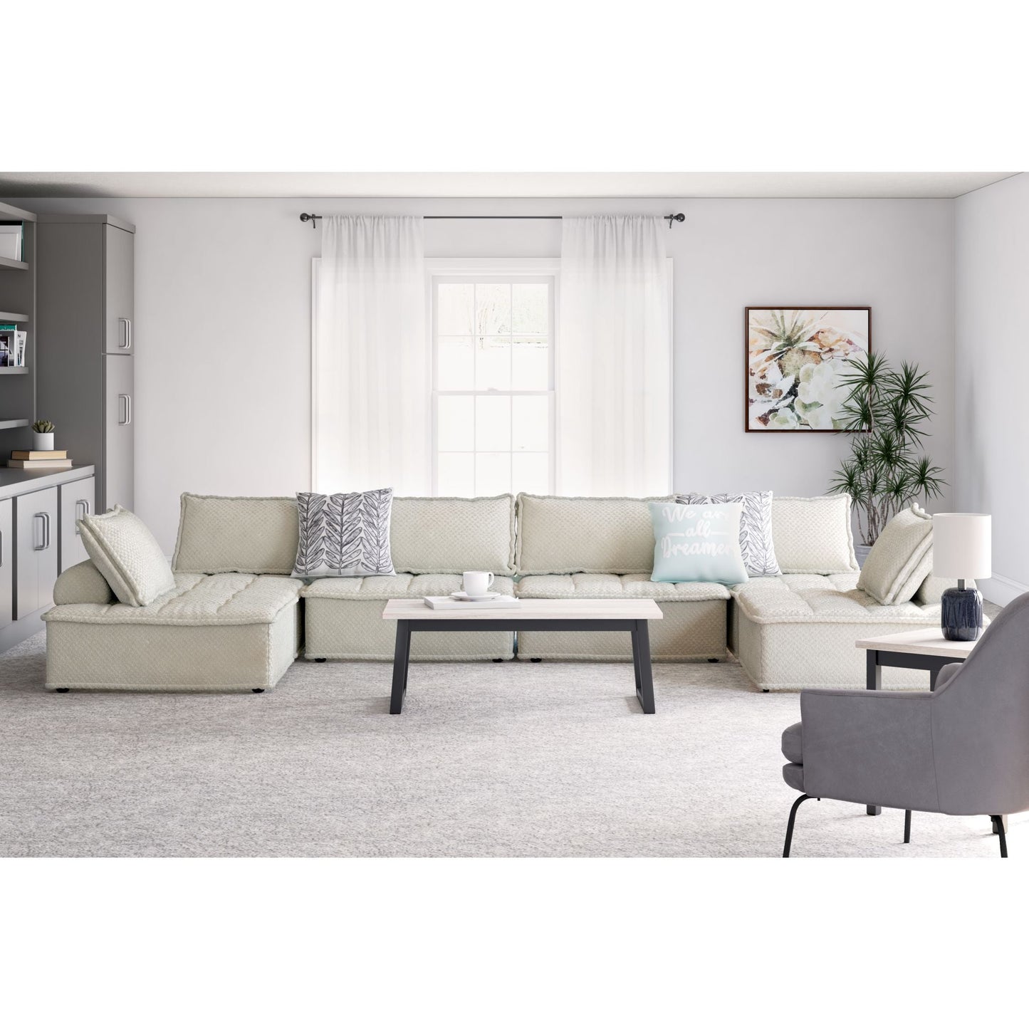 Bales Sectionnel modulaire 6 pièces