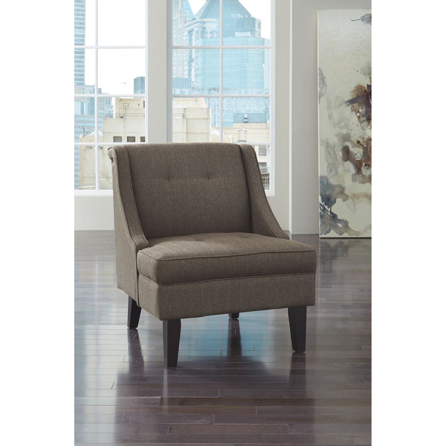 Fauteuil d'appoint Clarinda - Gris