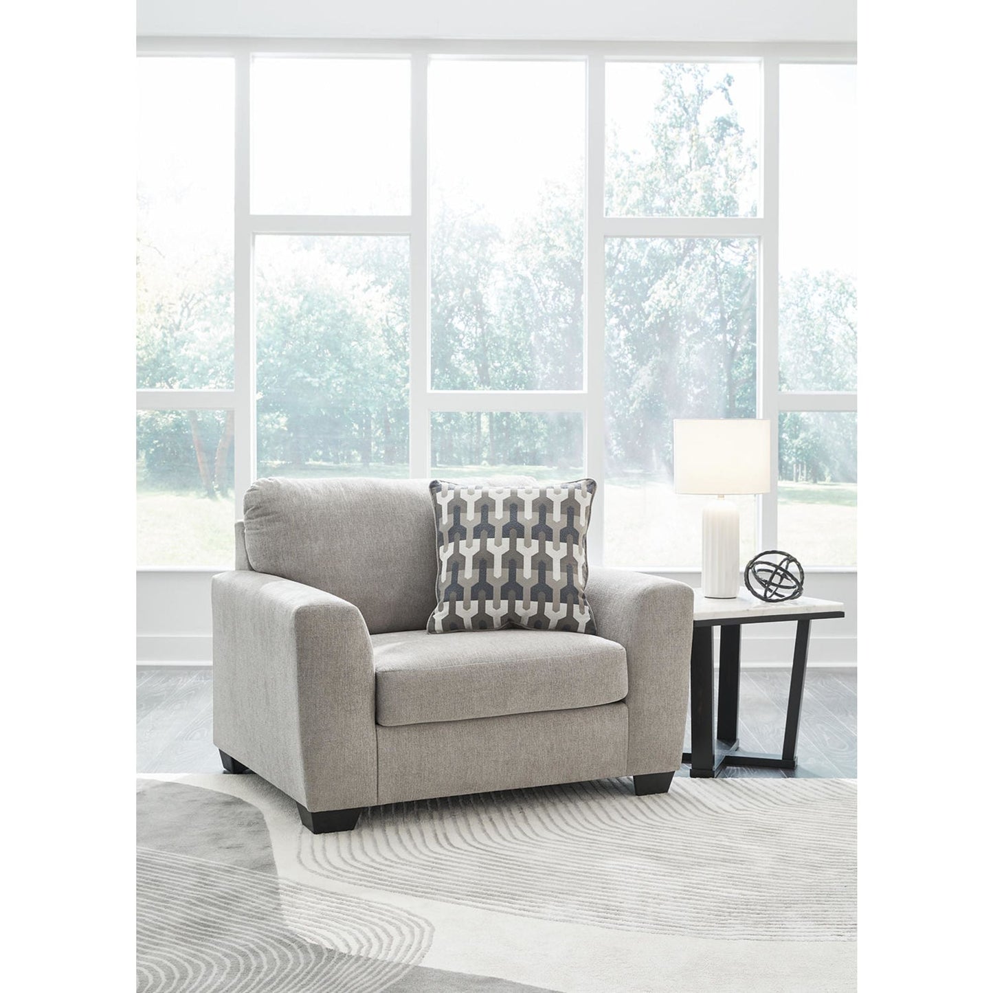 Fauteuil surdimensionné Avenal Park - Flanelle