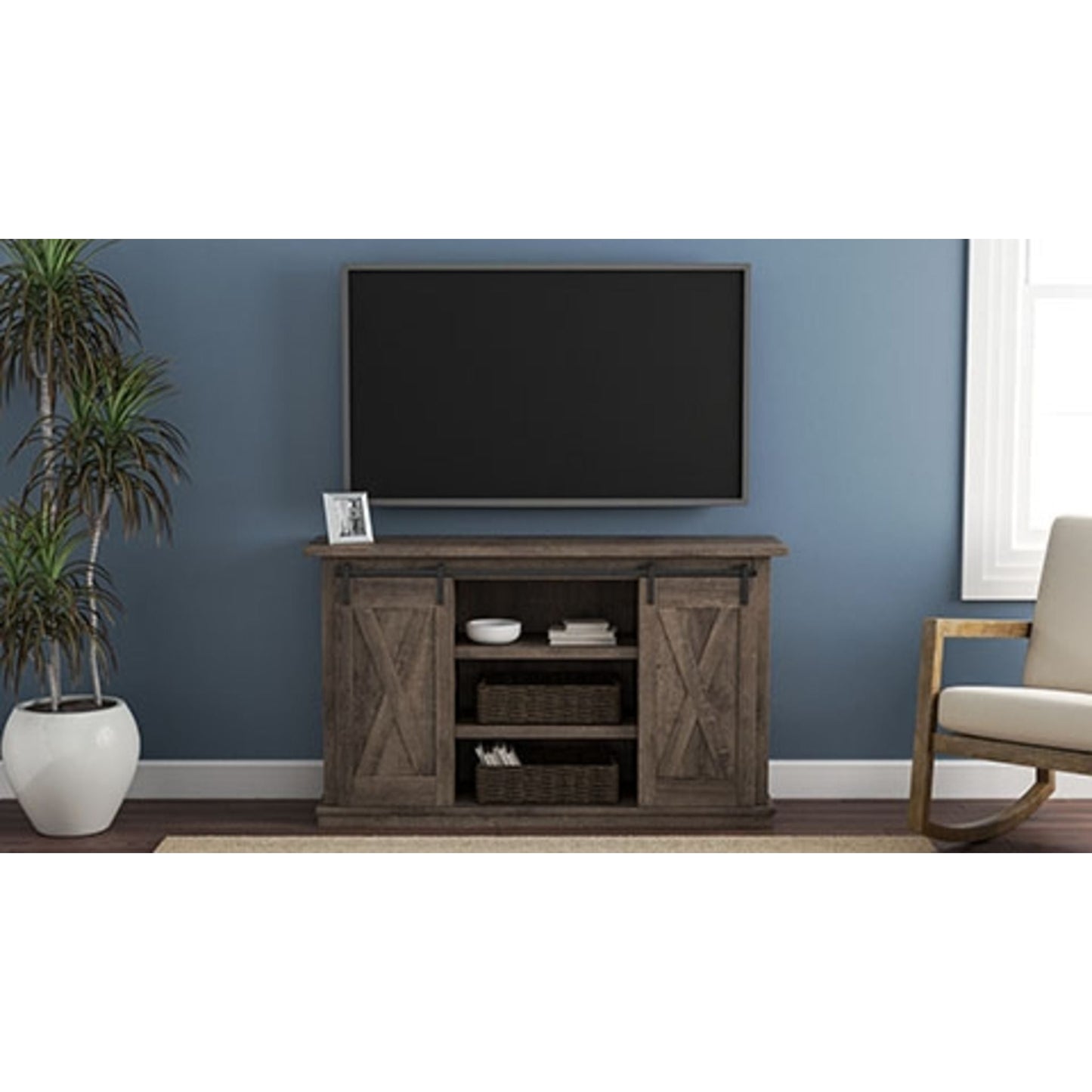 Meuble TV Arlenbry - Gris