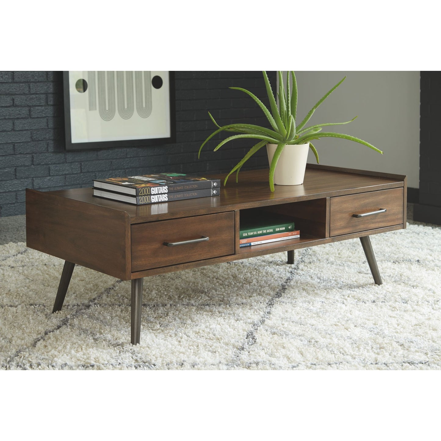 Table basse Calmoni - Marron