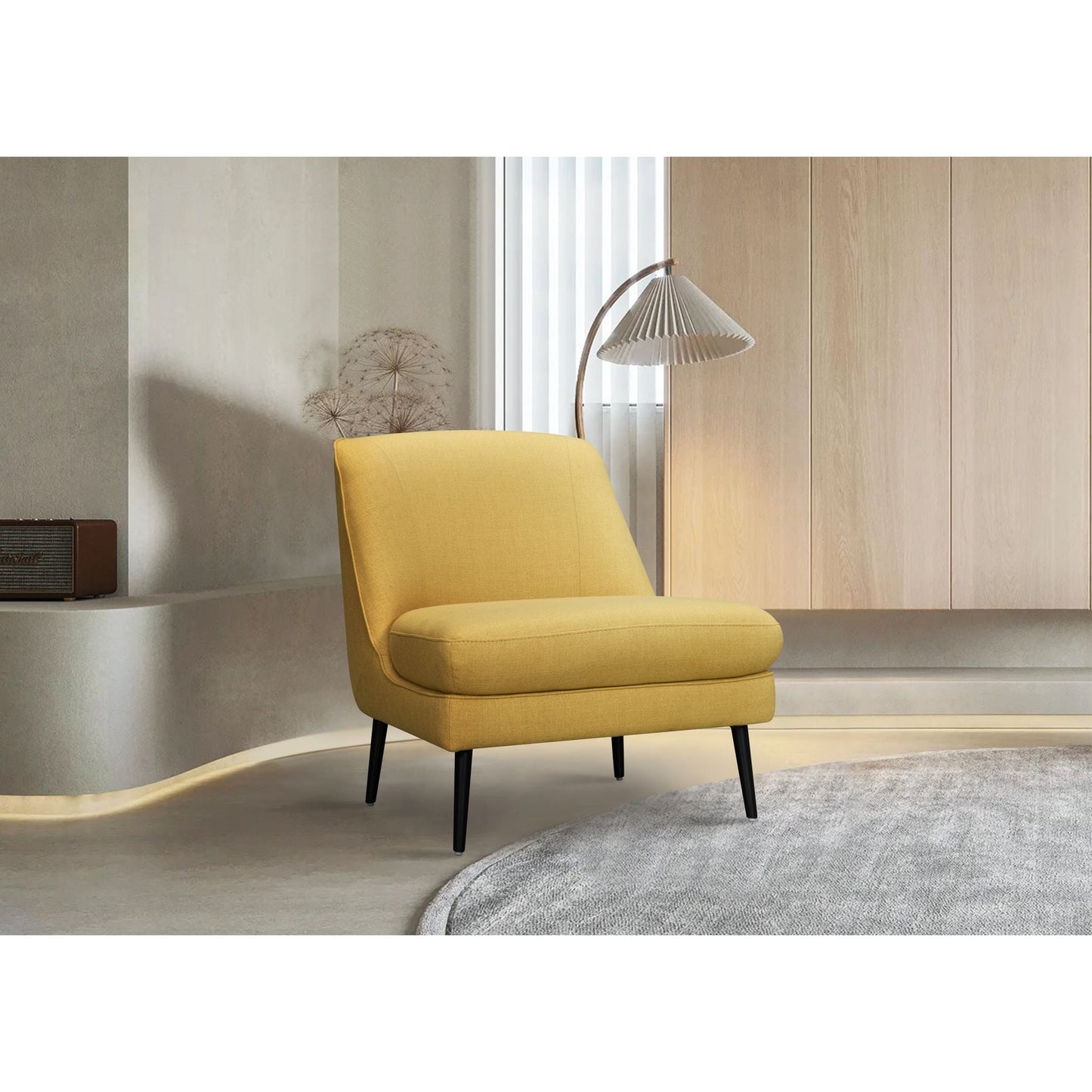 Fauteuil d'appoint créatif - Broderick Saffron