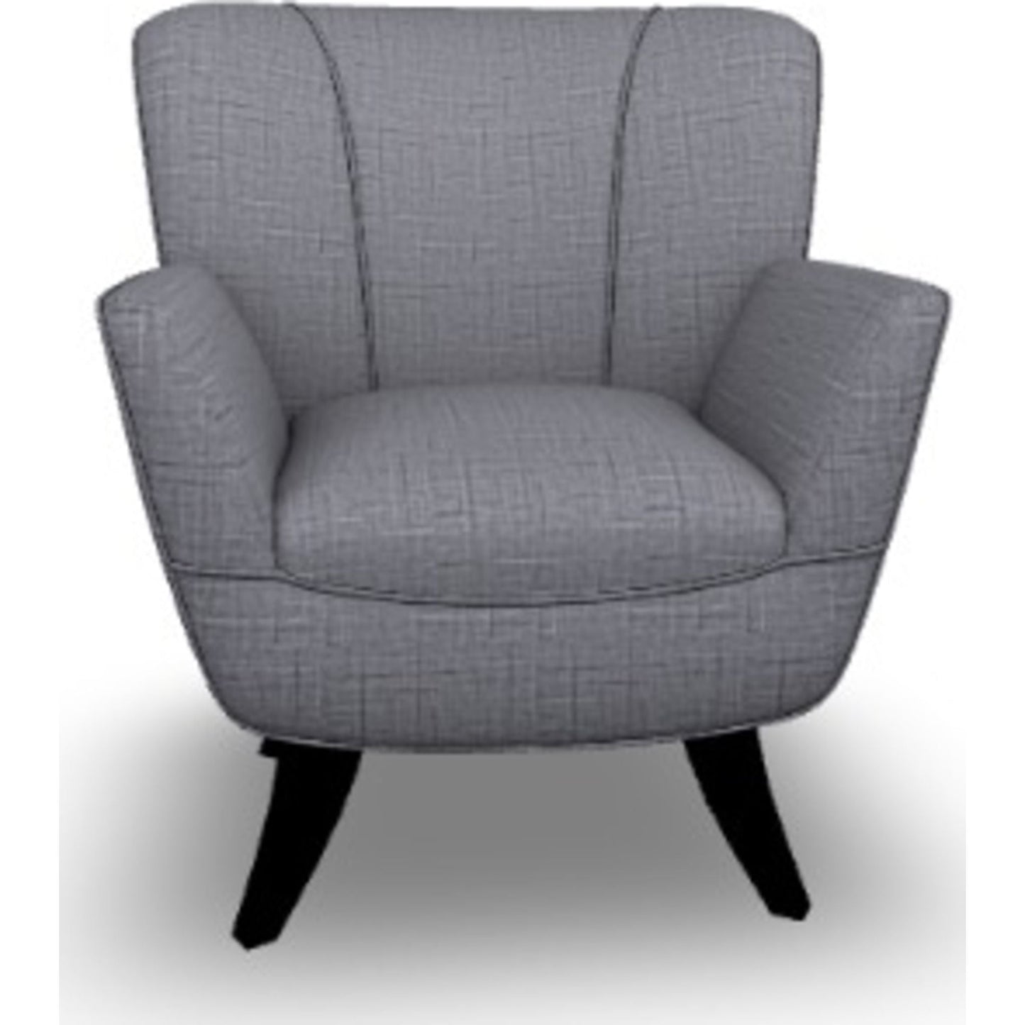 Fauteuil d'appoint Bethany - Gris