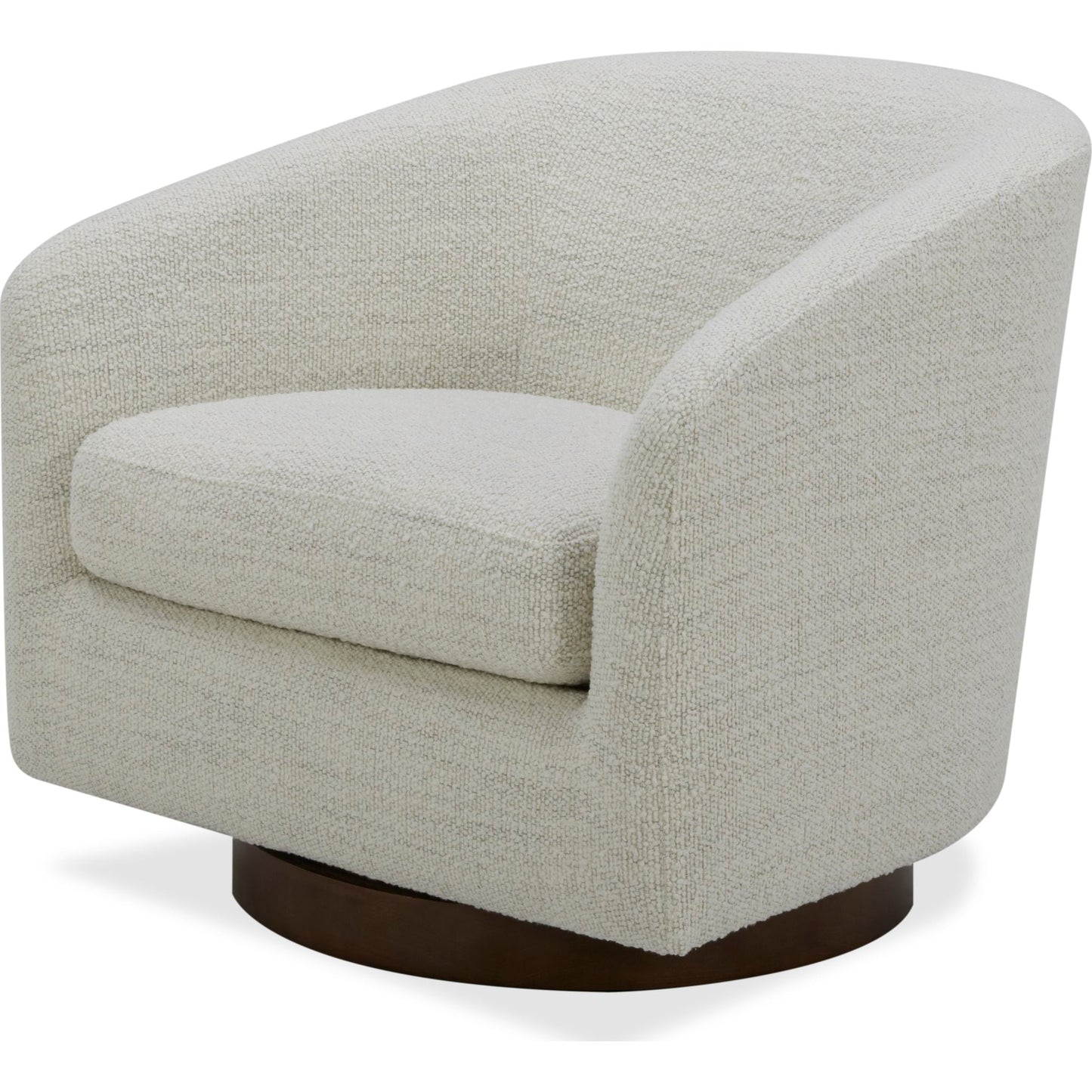 Chaise pivotante Celeste - Merino Pearl