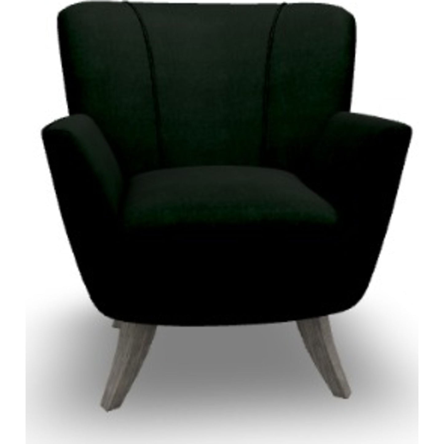 Fauteuil d'appoint Bethany - Fumée