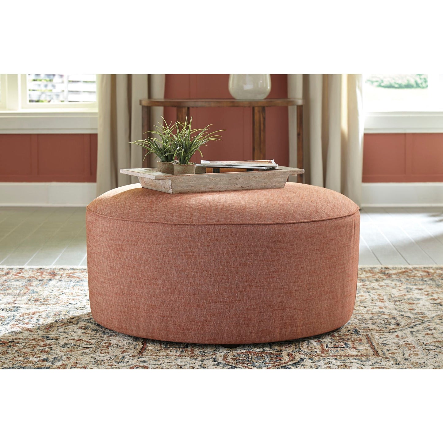 Pouf d'appoint surdimensionné Almanza - Henné