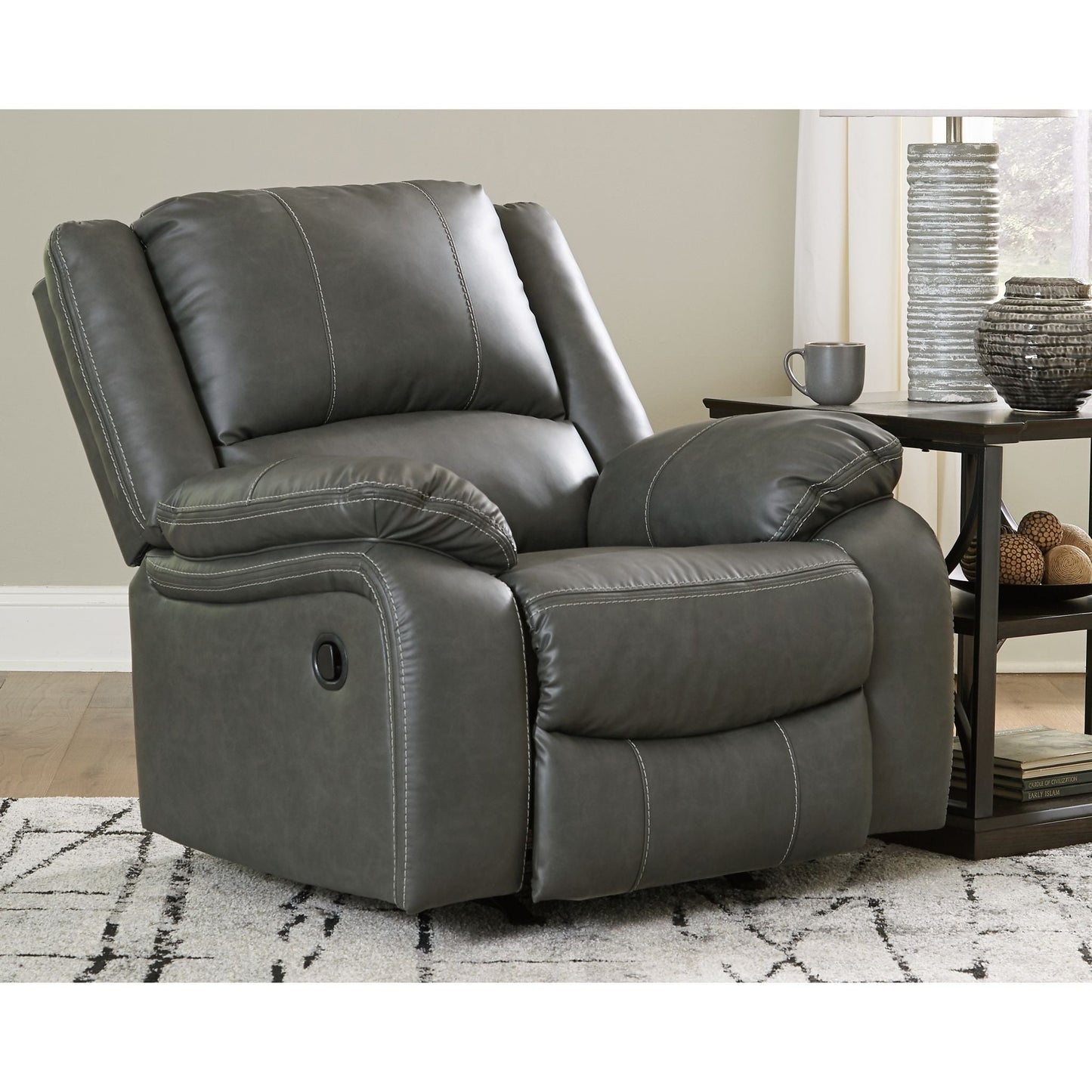 Fauteuil inclinable à bascule Calderwell - Gris