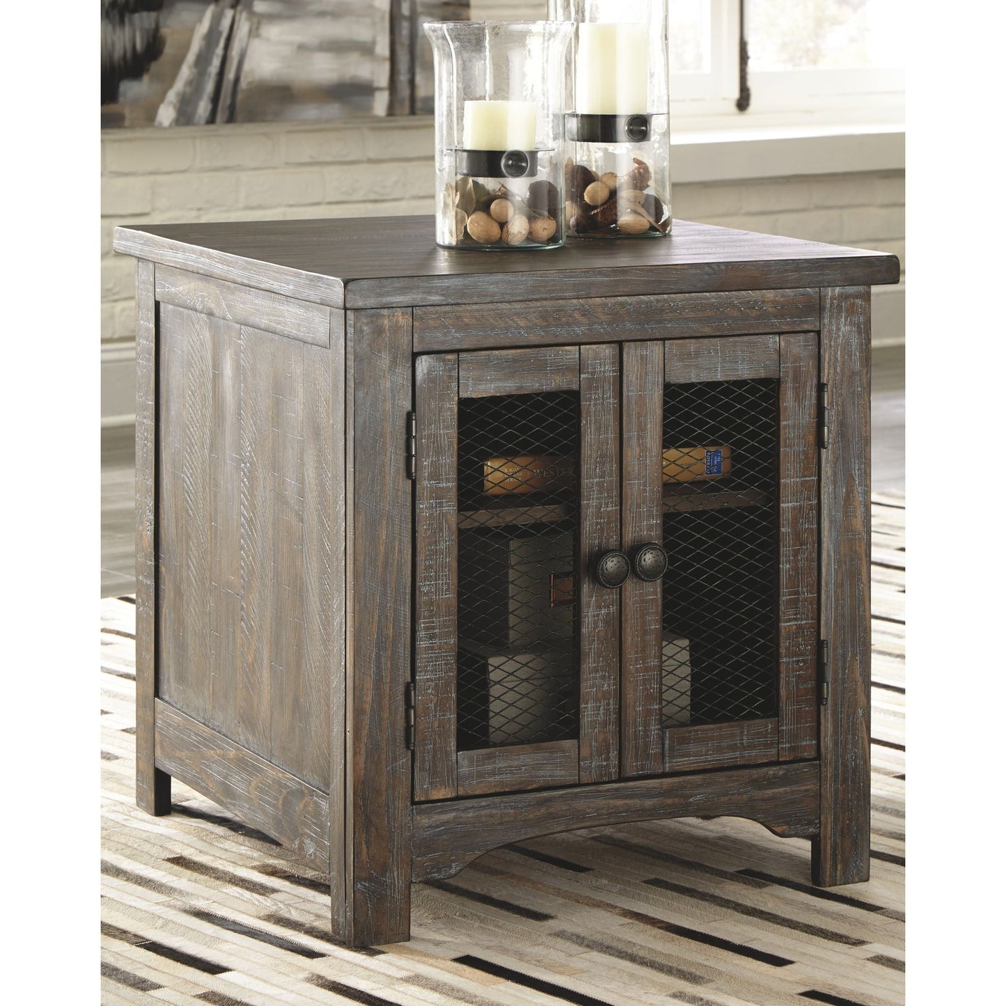 Table d'appoint Bleeker - Marron