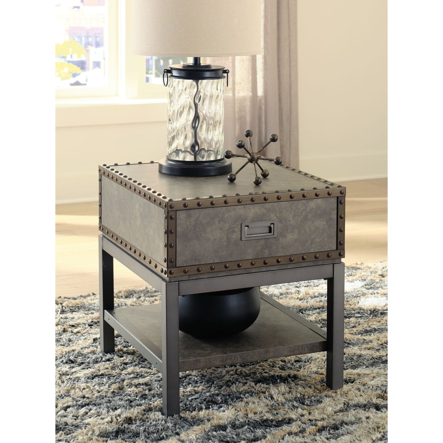 Table d'appoint Derrylin - Marron