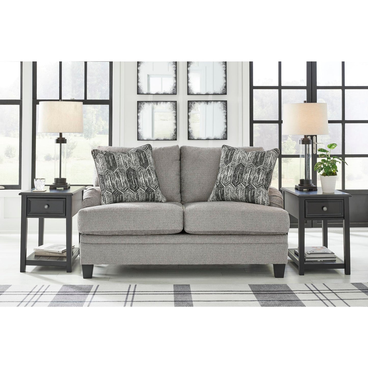 Causeuse Davinca - Anthracite