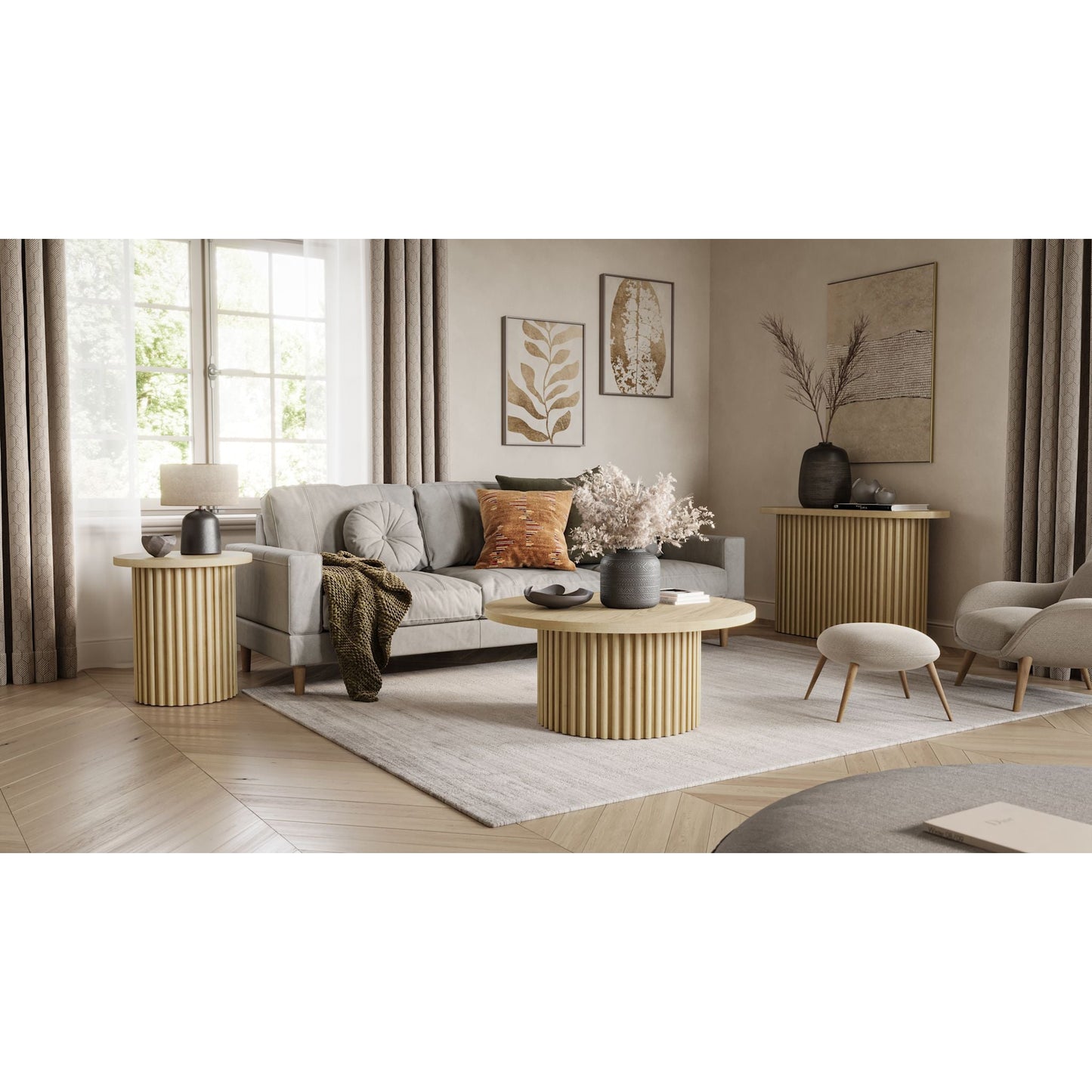 Table d'appoint Auden - Naturel