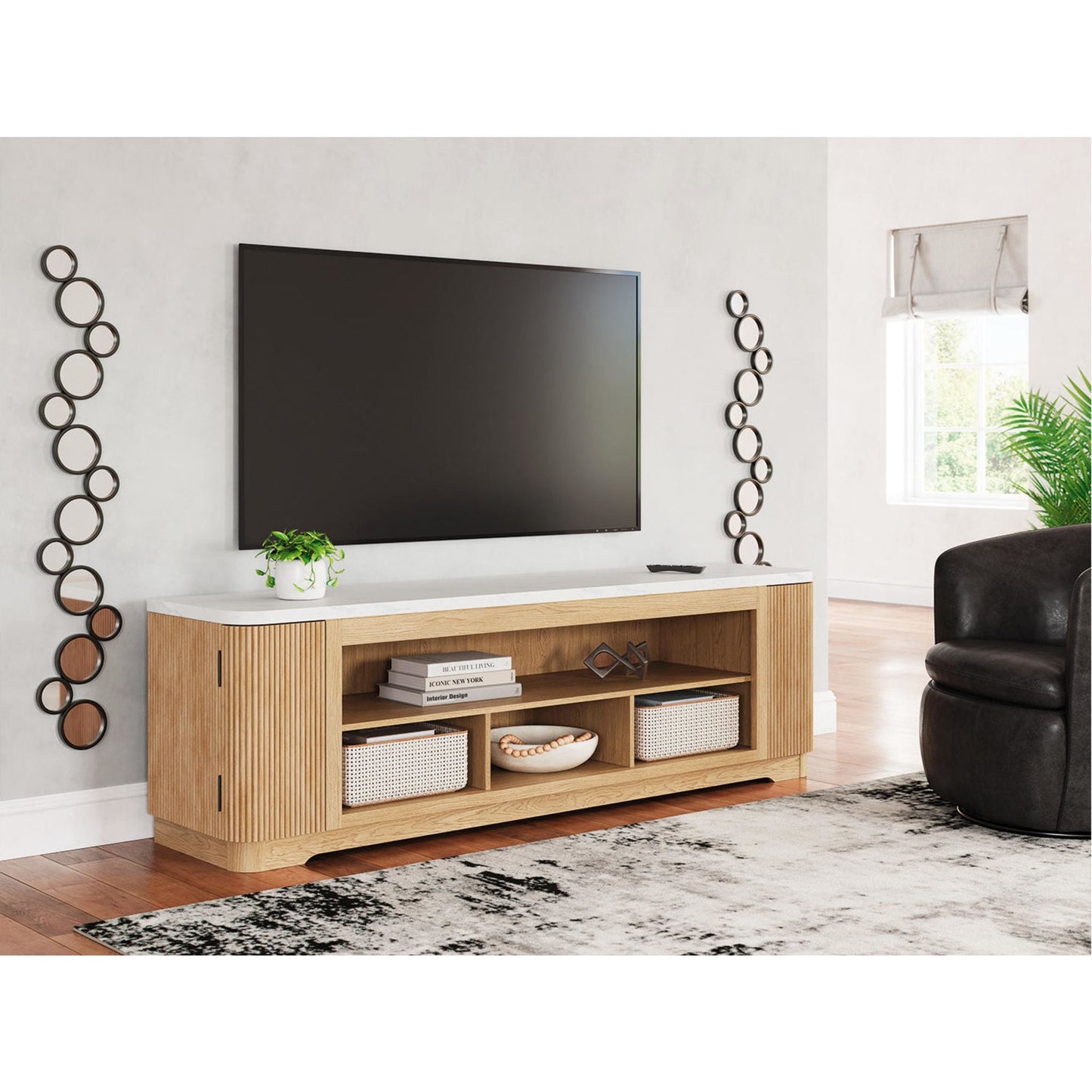 Meuble TV Camdill - Marron clair
