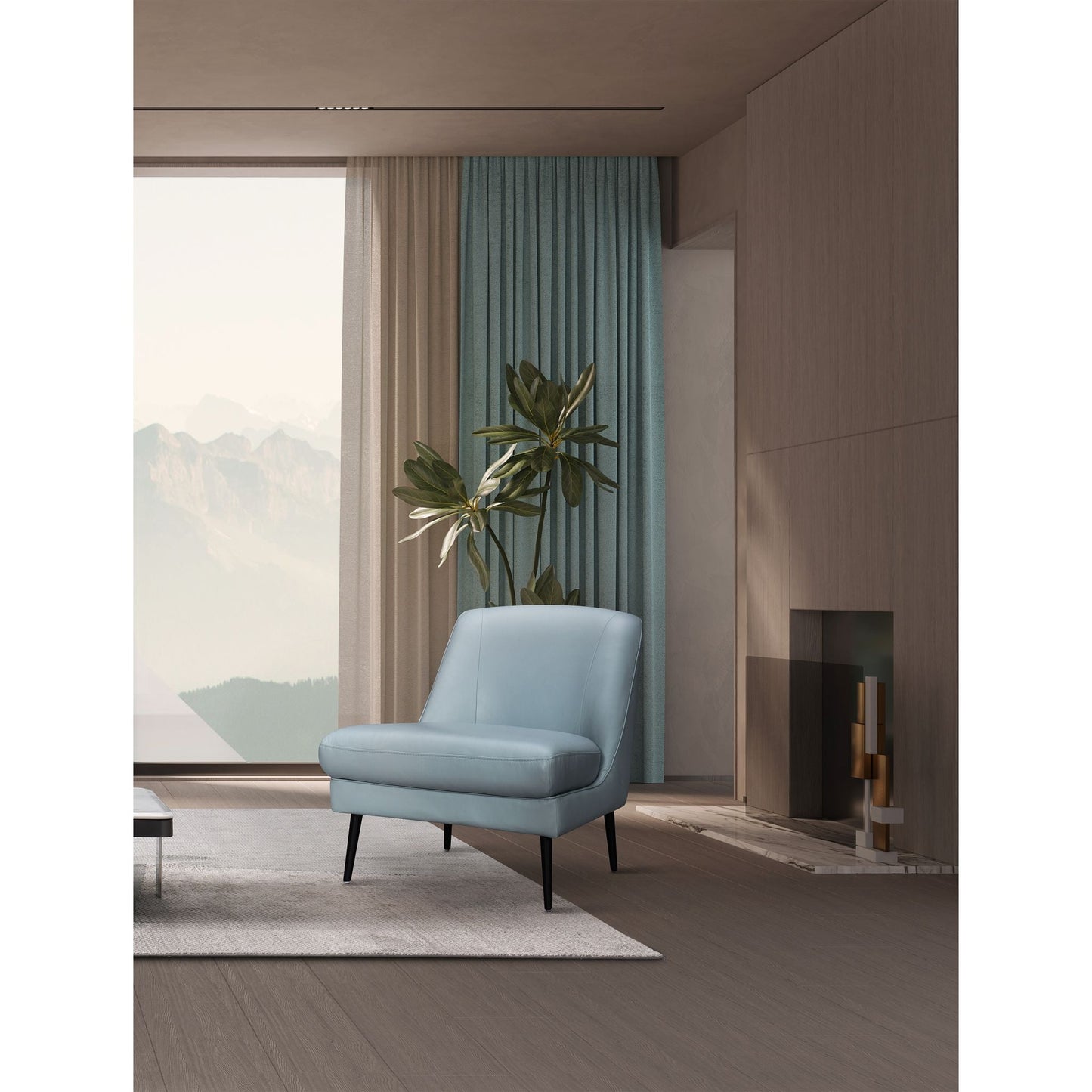 Fauteuil d'appoint créatif - Rio Robins Egg Blue