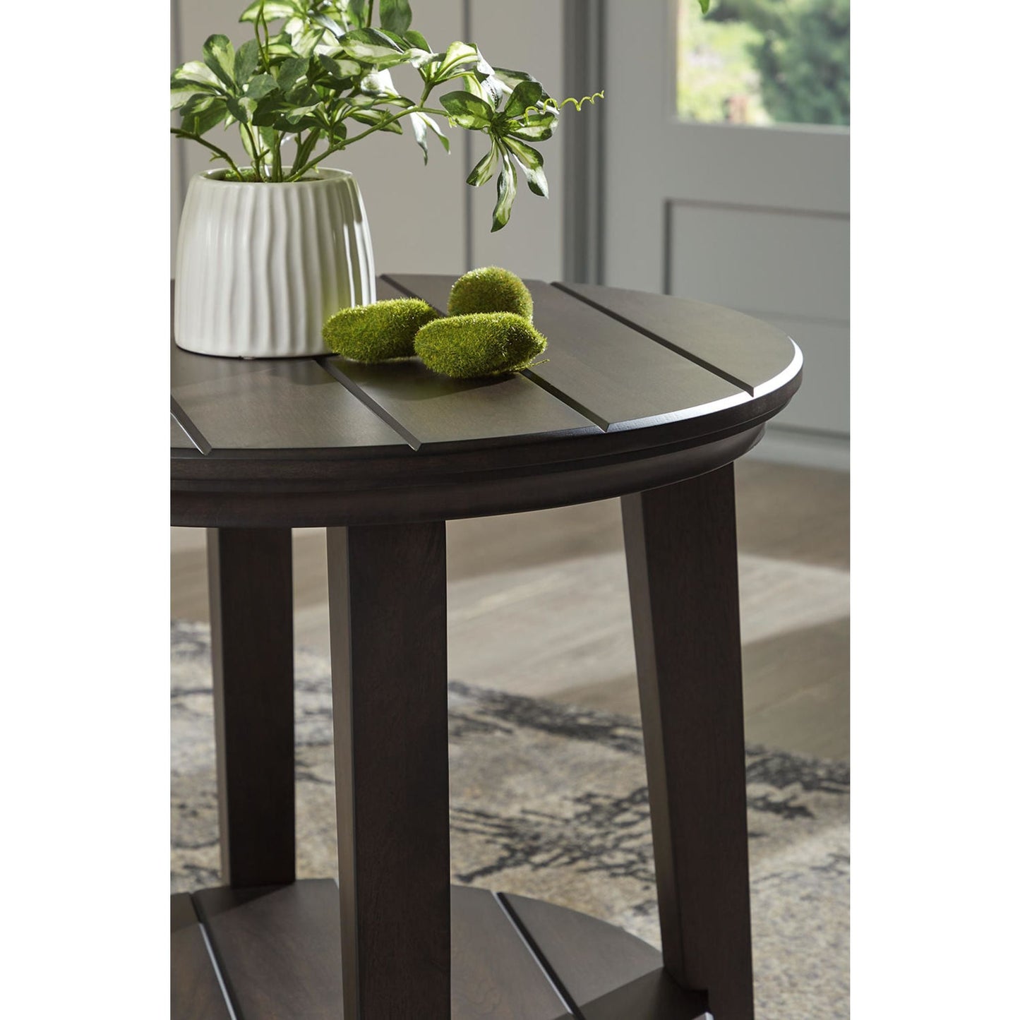 Table d'appoint Celamar - Marron foncé