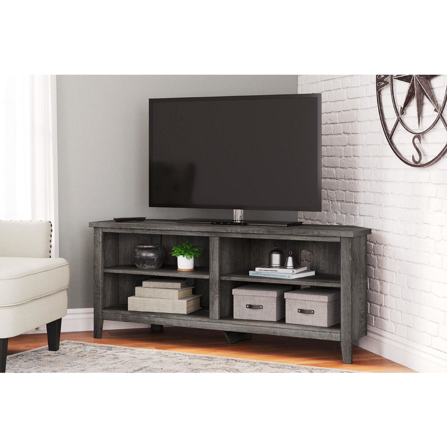 Meuble TV Arlenbry - Gris
