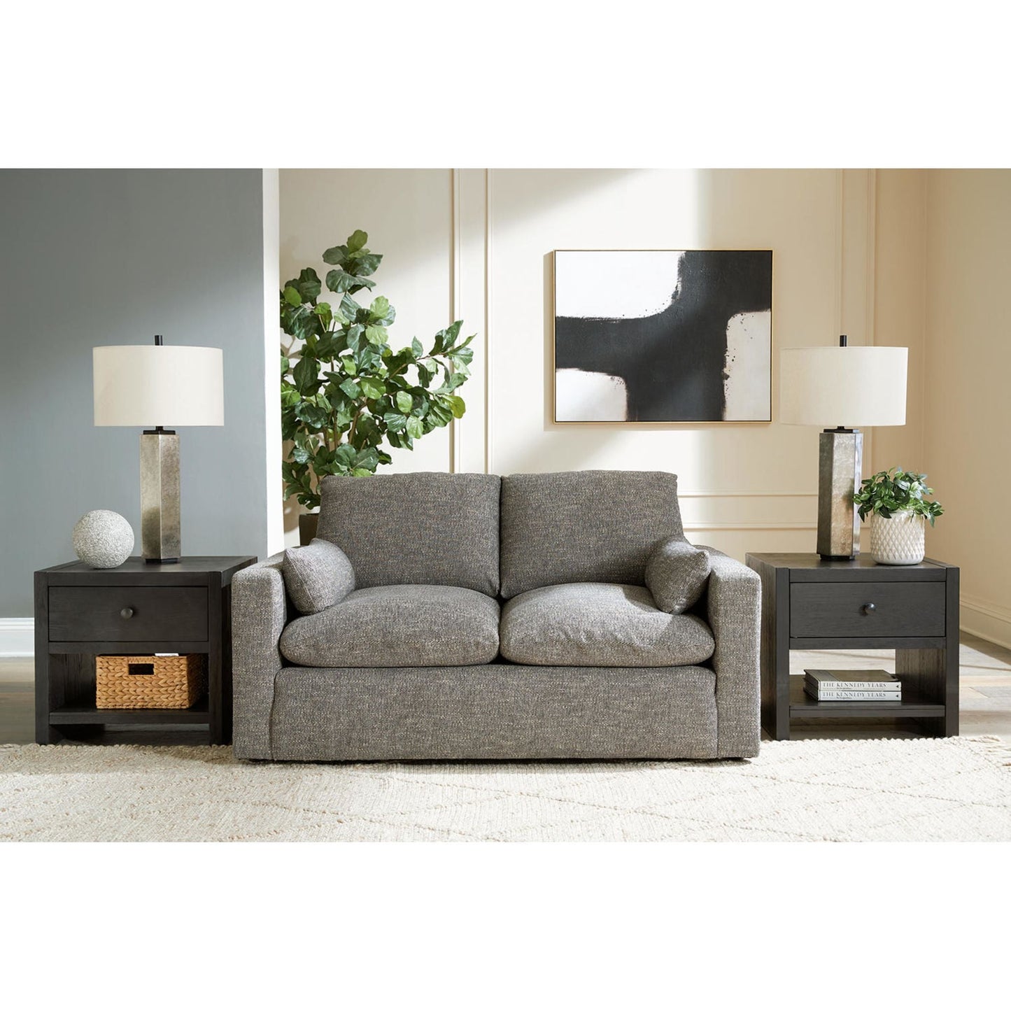 Causeuse dramatique - Granit