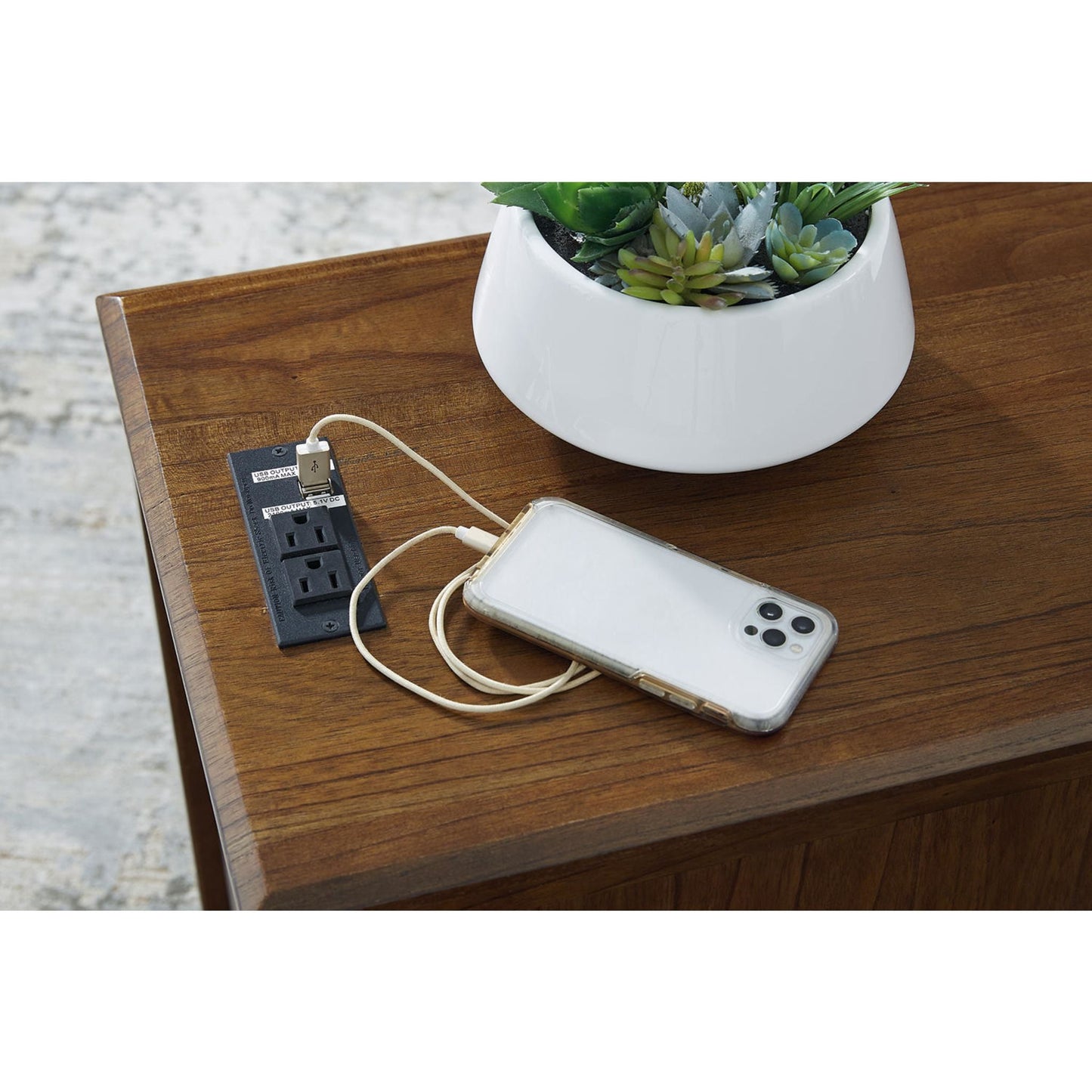 Table d'appoint Devonsted - Marron