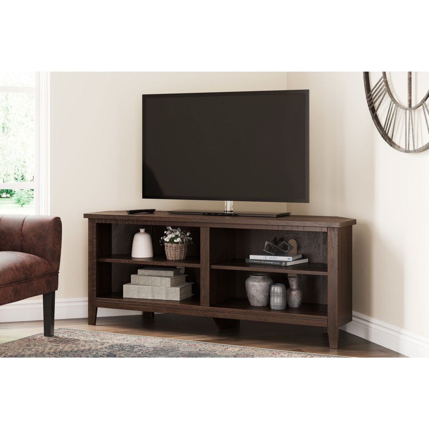 Meuble TV Camiburg - Marron chaud