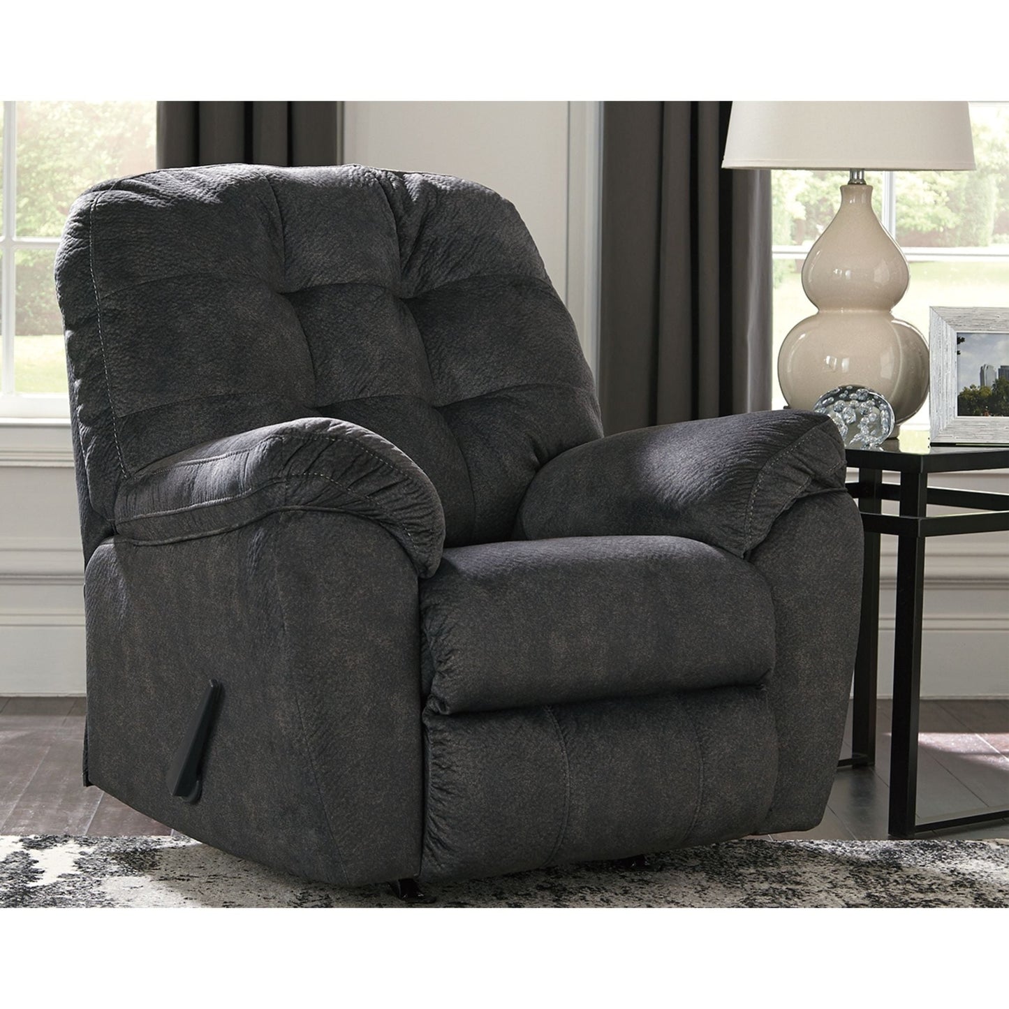 Fauteuil inclinable à bascule Accrington - Granit