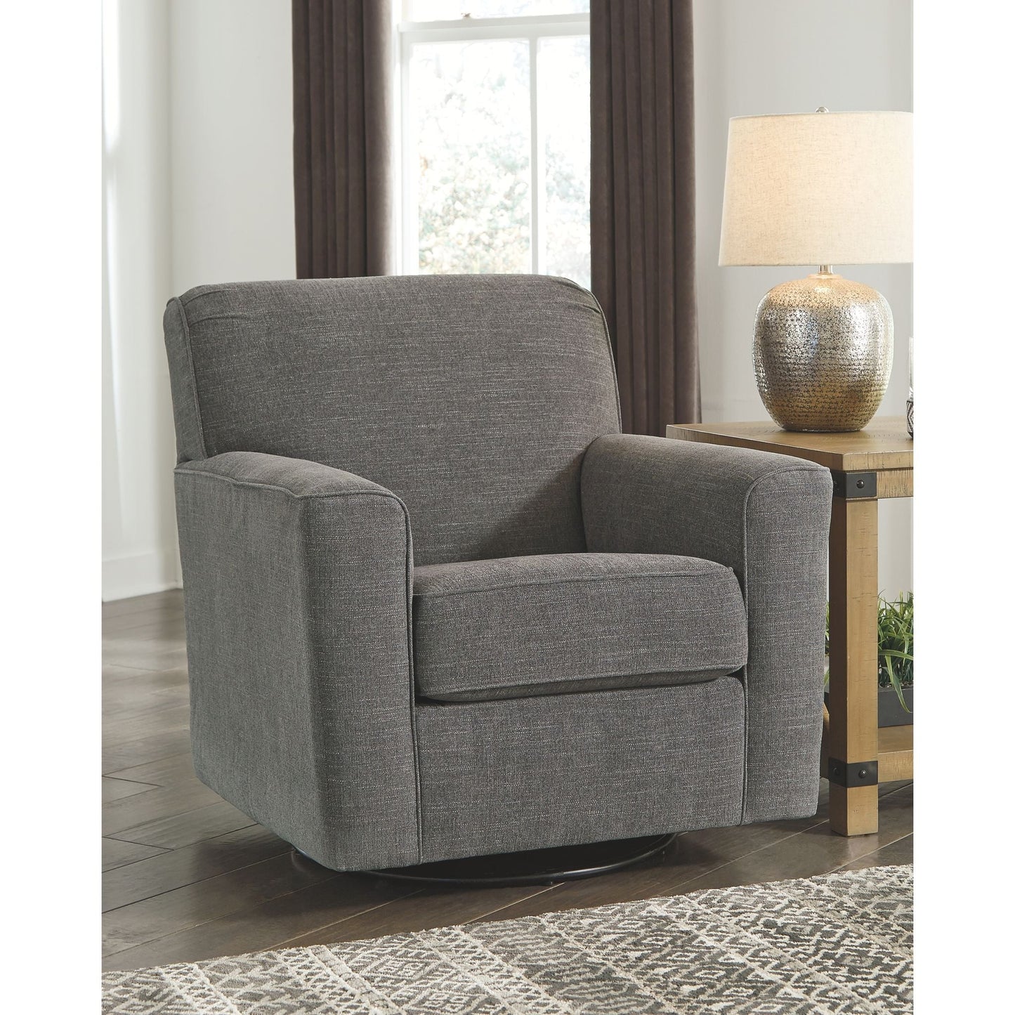 Chaise pivotante Alcona - Anthracite