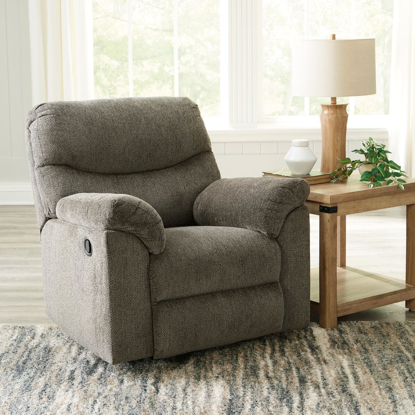 Fauteuil inclinable à bascule Alphons - Mastic