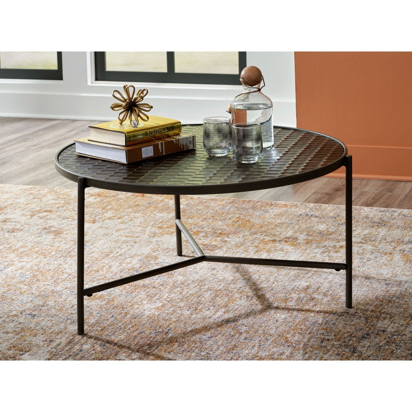 Table basse Doraley - Marron/Gris