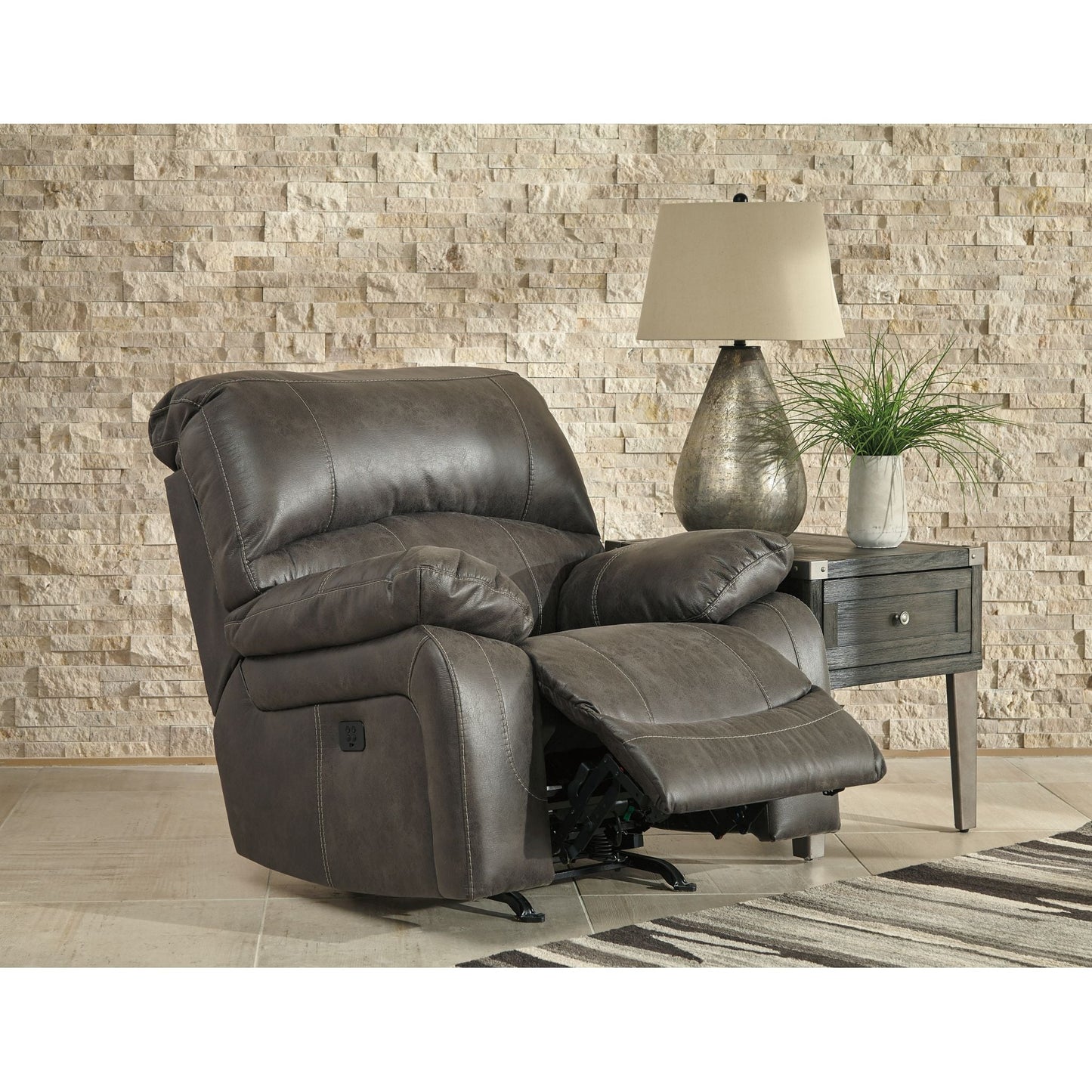 Fauteuil inclinable électrique à bascule Dunwell - Acier