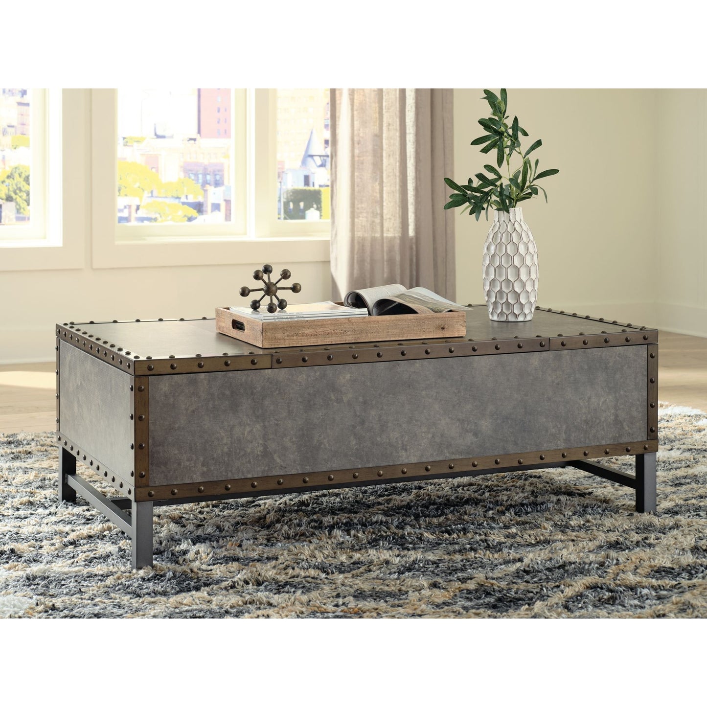 Table basse Derrylin - Marron