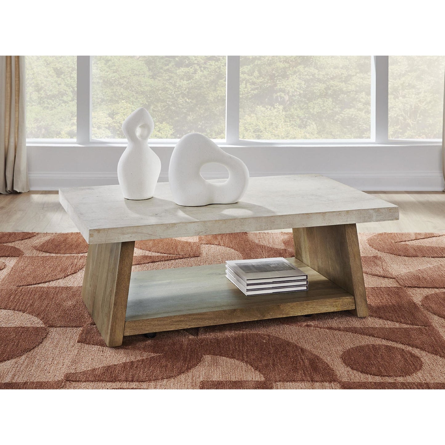 Table basse Brendalhouse - Marron clair