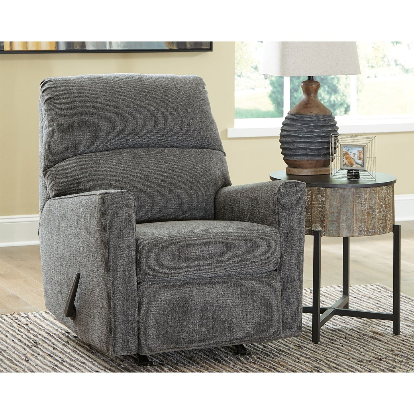 Fauteuil inclinable à bascule Dalhart - Anthracite