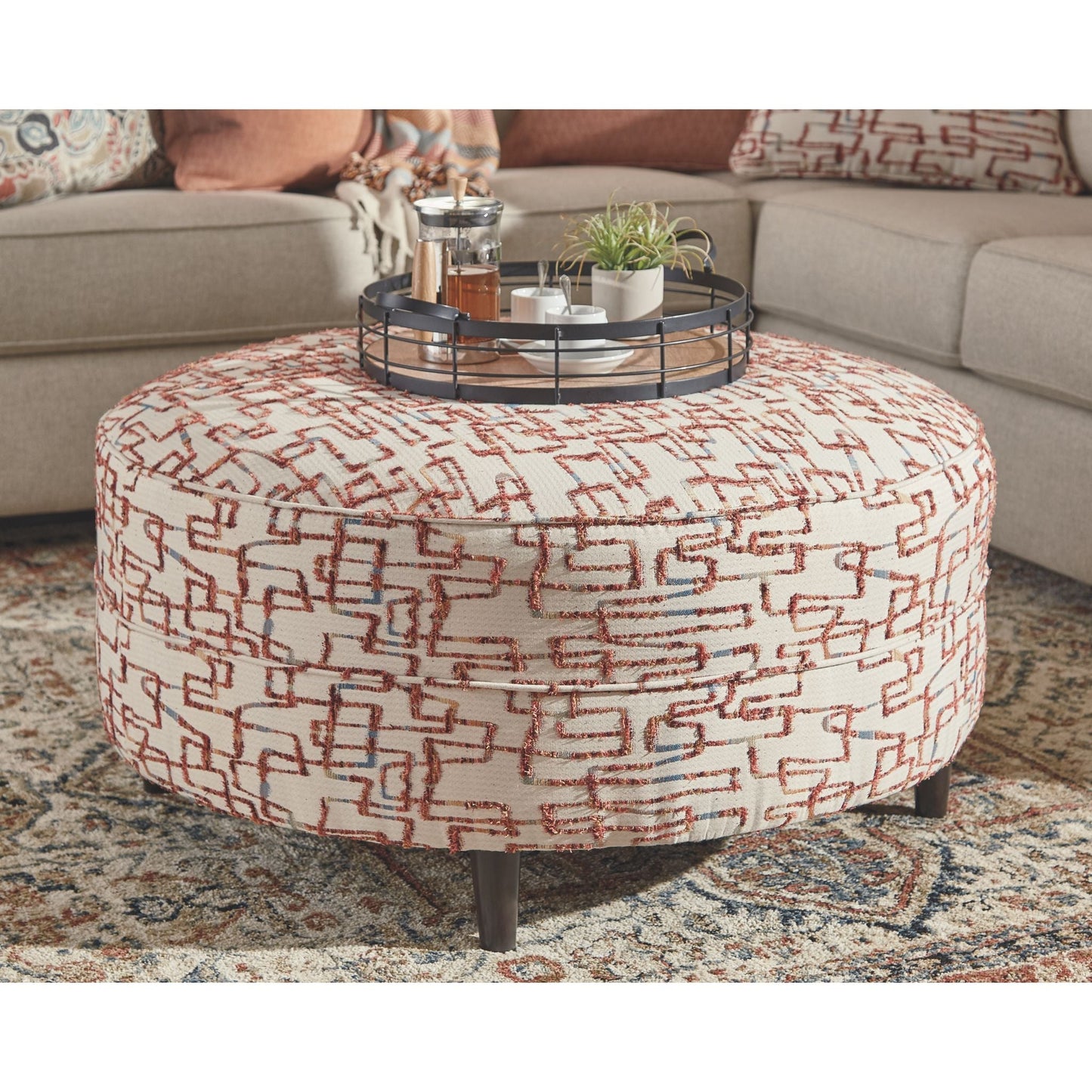 Pouf d'appoint surdimensionné Amici - Fiesta