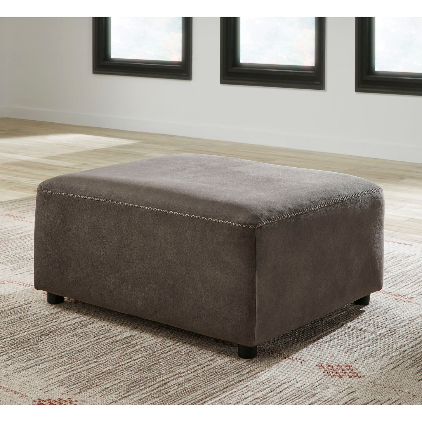 Pouf d'appoint surdimensionné Allena - Bronze