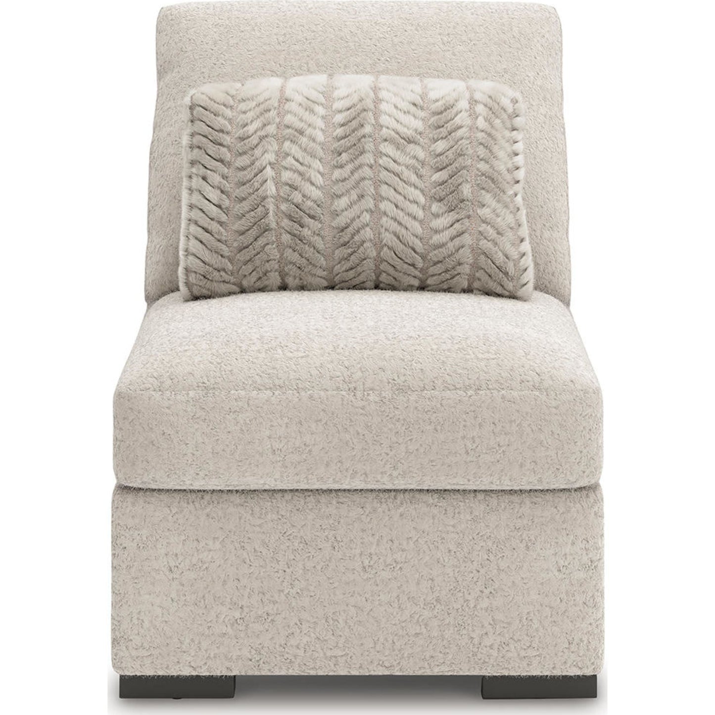 Canapé modulable Cuddle Plush 8 pièces avec poufs - Arctic