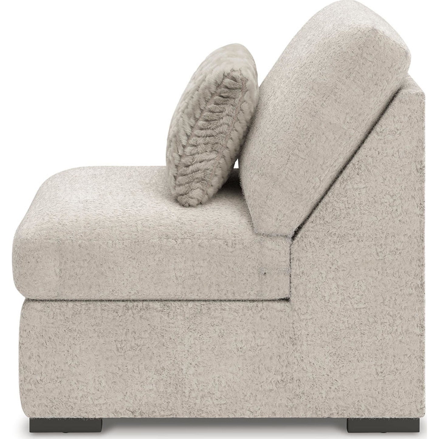 Canapé modulable Cuddle Plush 8 pièces avec poufs - Arctic