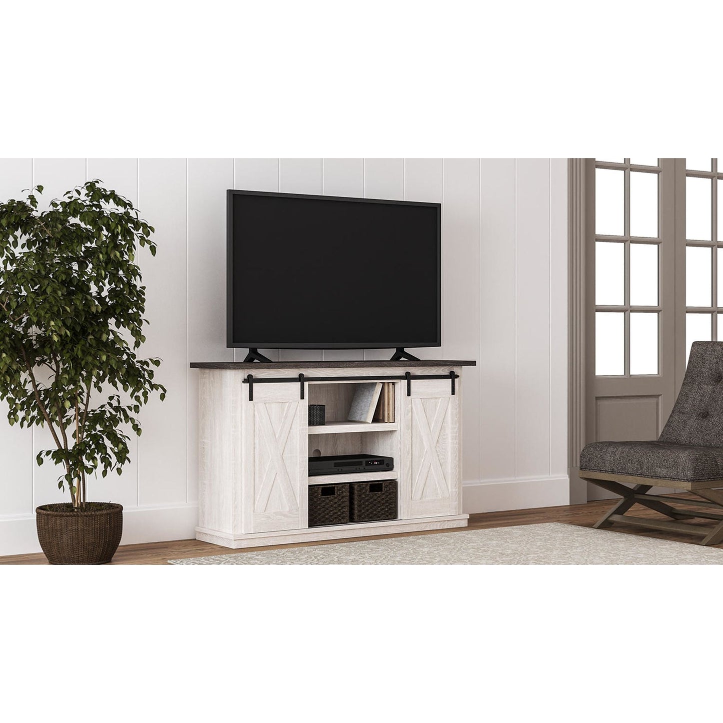 Meuble TV Dorrinson - Bicolore